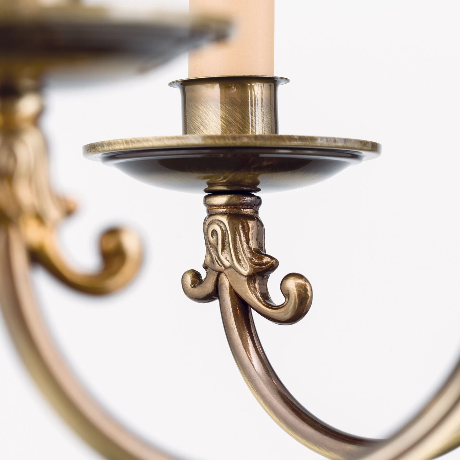 Luster FLÄMISCH, 3 izvora svetla, patina - 3