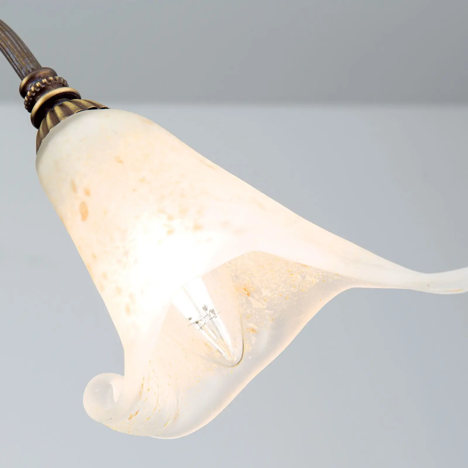 Luster TOSCA, 2 izvora svetla, antik patina - 6