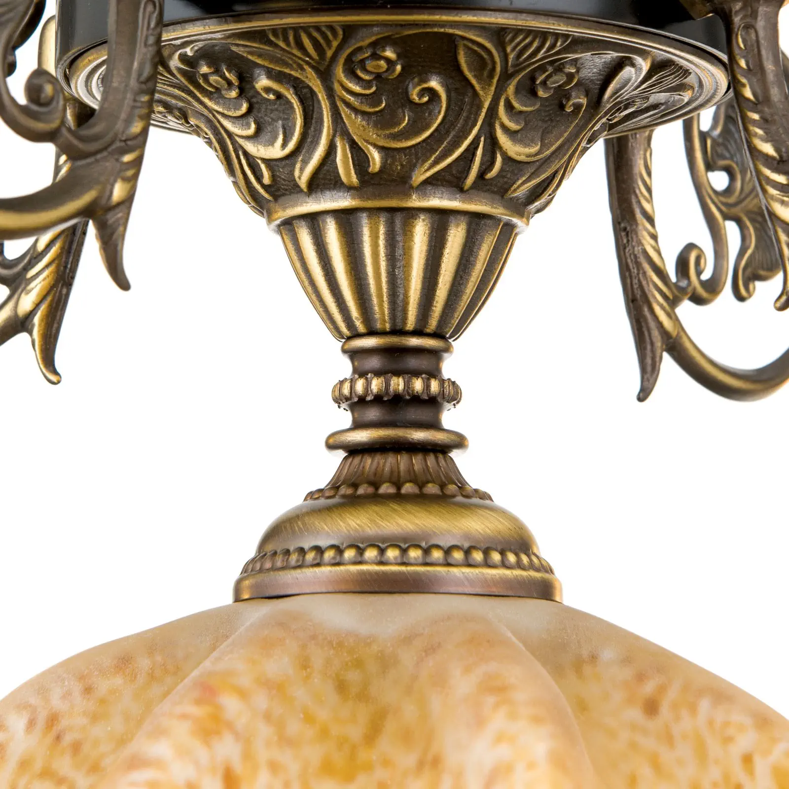 Luster TOSCA, 5 izvora svetla, antik mesing - 6
