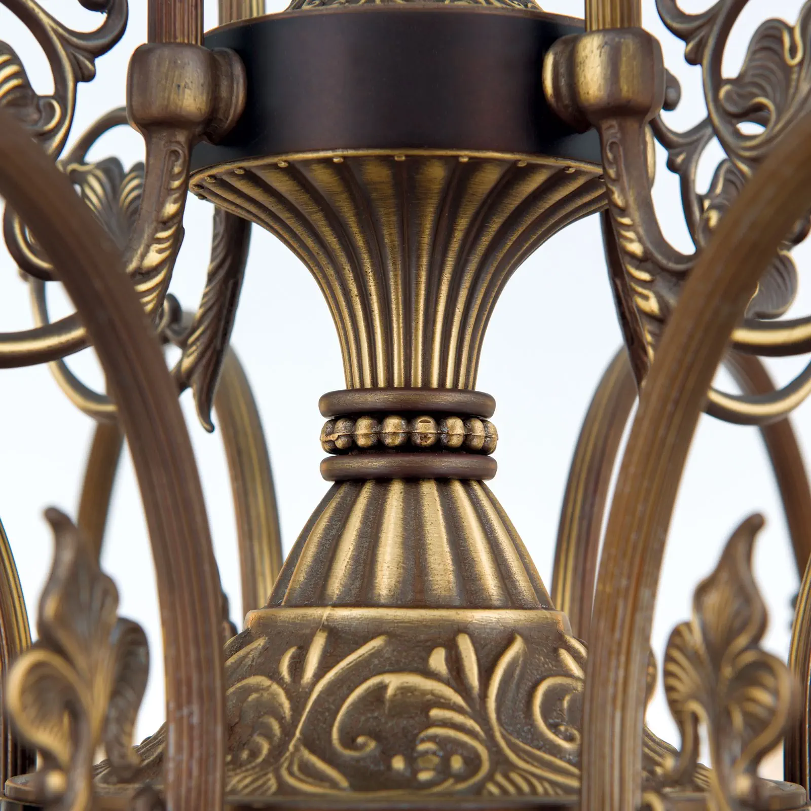 Luster TOSCA, 13 izvora svetla, antik patina - 6