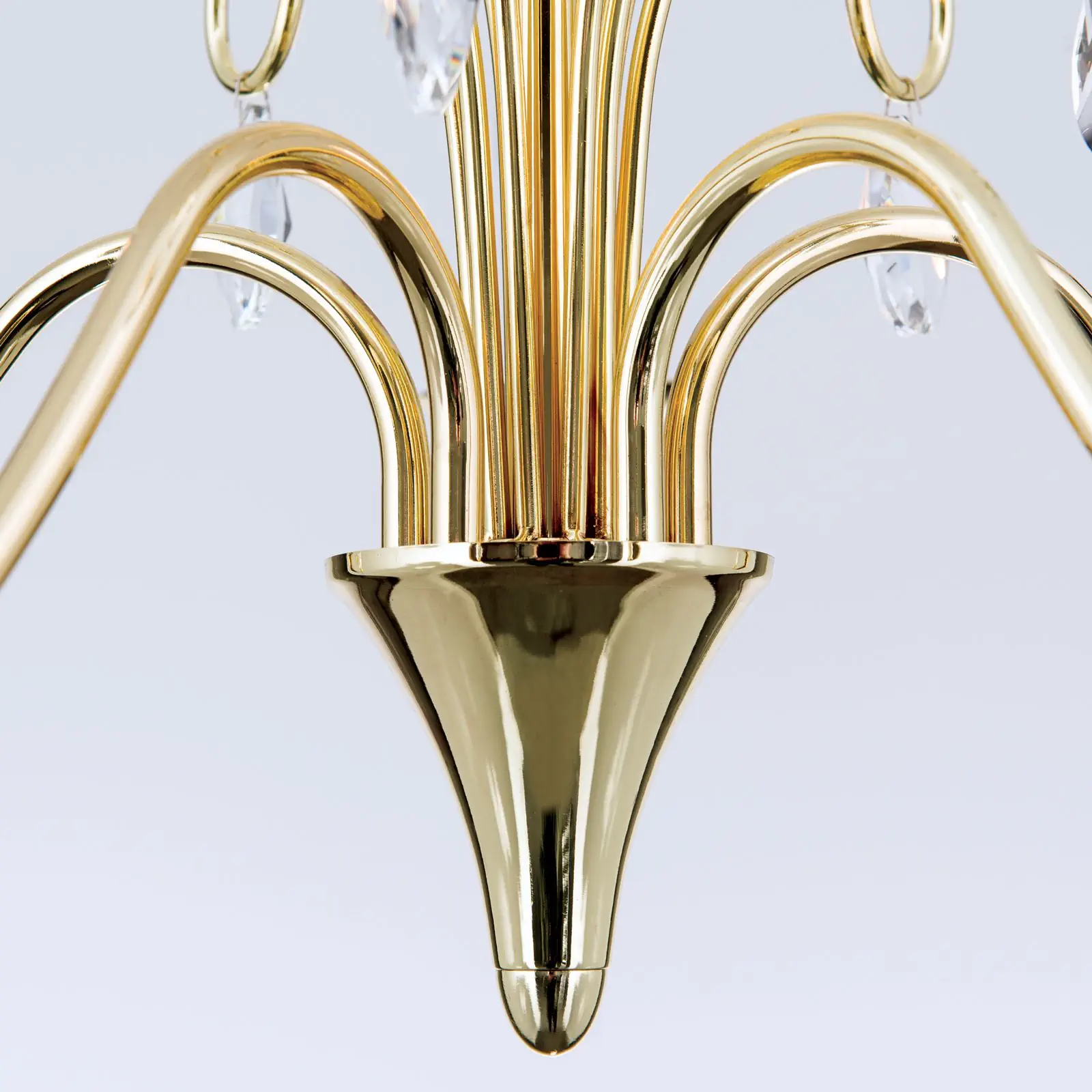 Luster ALESSIA, 5 izvora svetla, zlato - 7