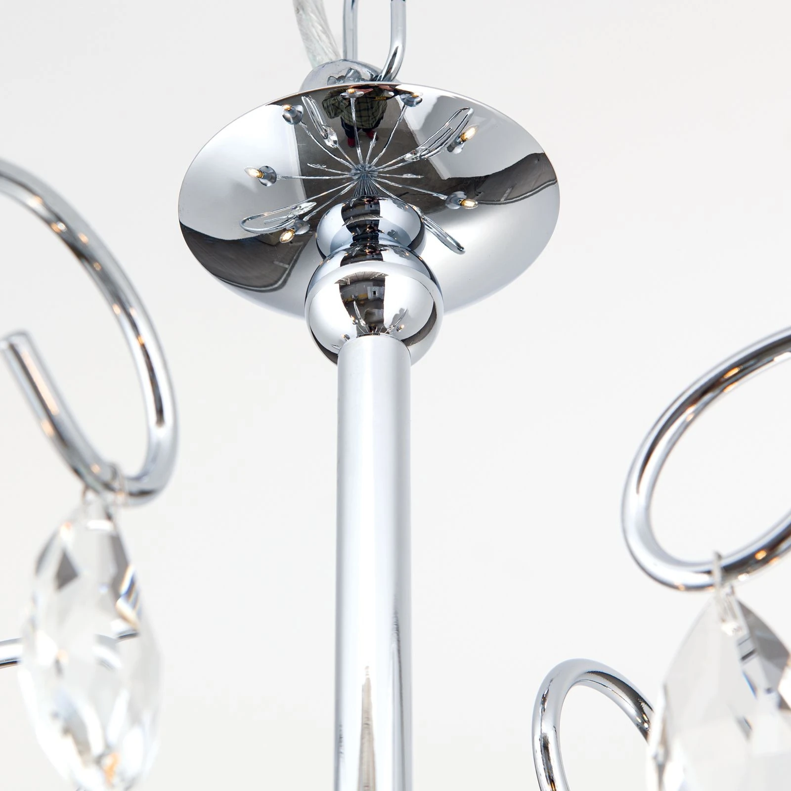 Luster ALESSIA, 5 izvora svetla, hrom - 6