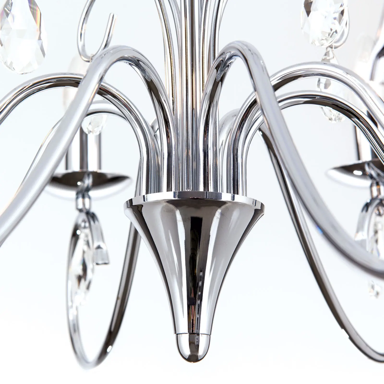 Luster ALESSIA, 8 izvora svetla, hrom - 6