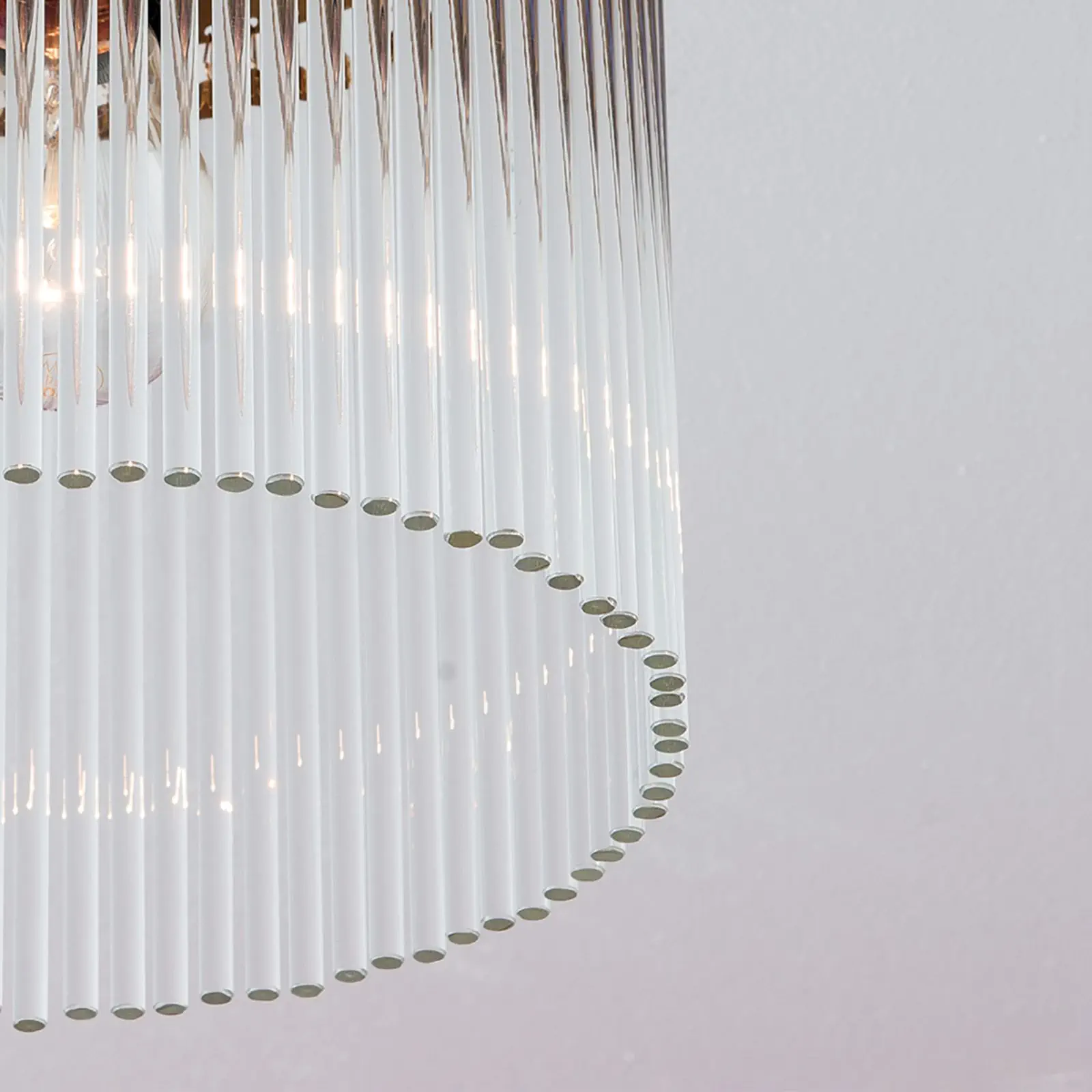 Luster ADELE, 91 izvor svetla, stari mesing, sa staklenim štapićima - 2