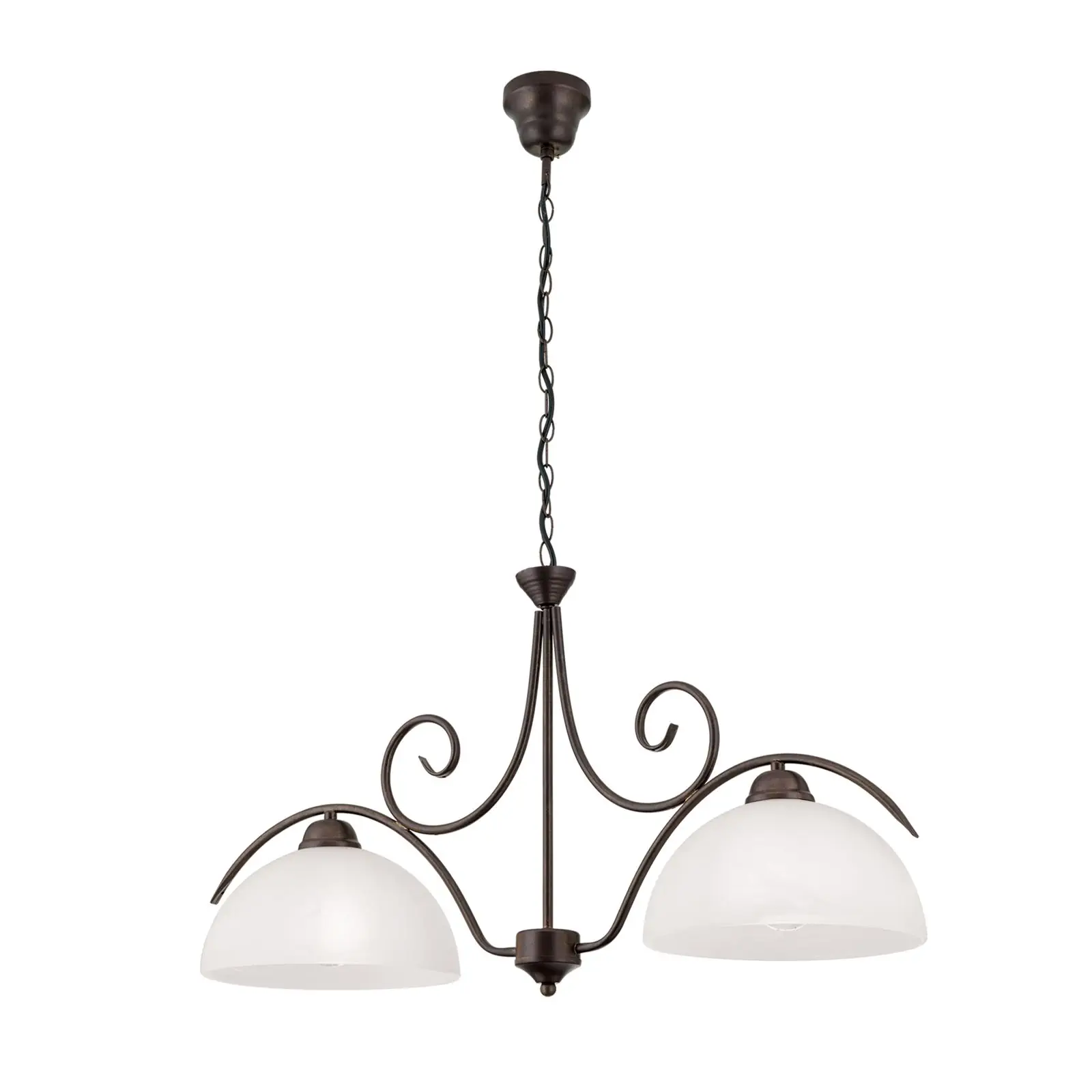 Luster RULA, 2 izvora svetla, antik - 5