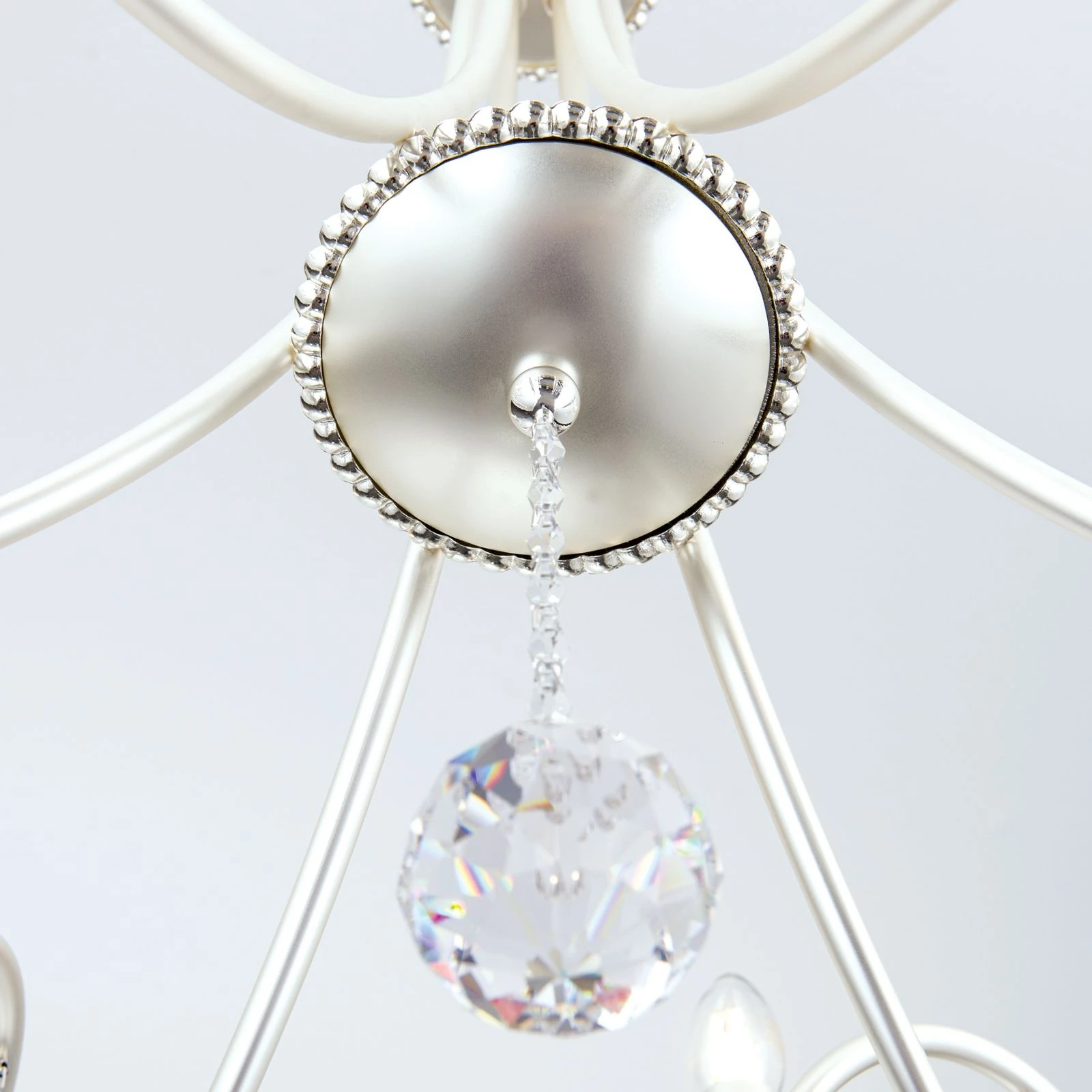 Luster GIADA, 6 izvora svetla, srebro-mat - 7