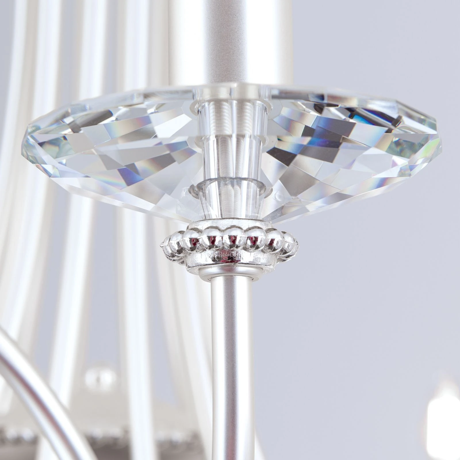 Luster GIADA, 12 izvora svetla, srebro-mat - 7