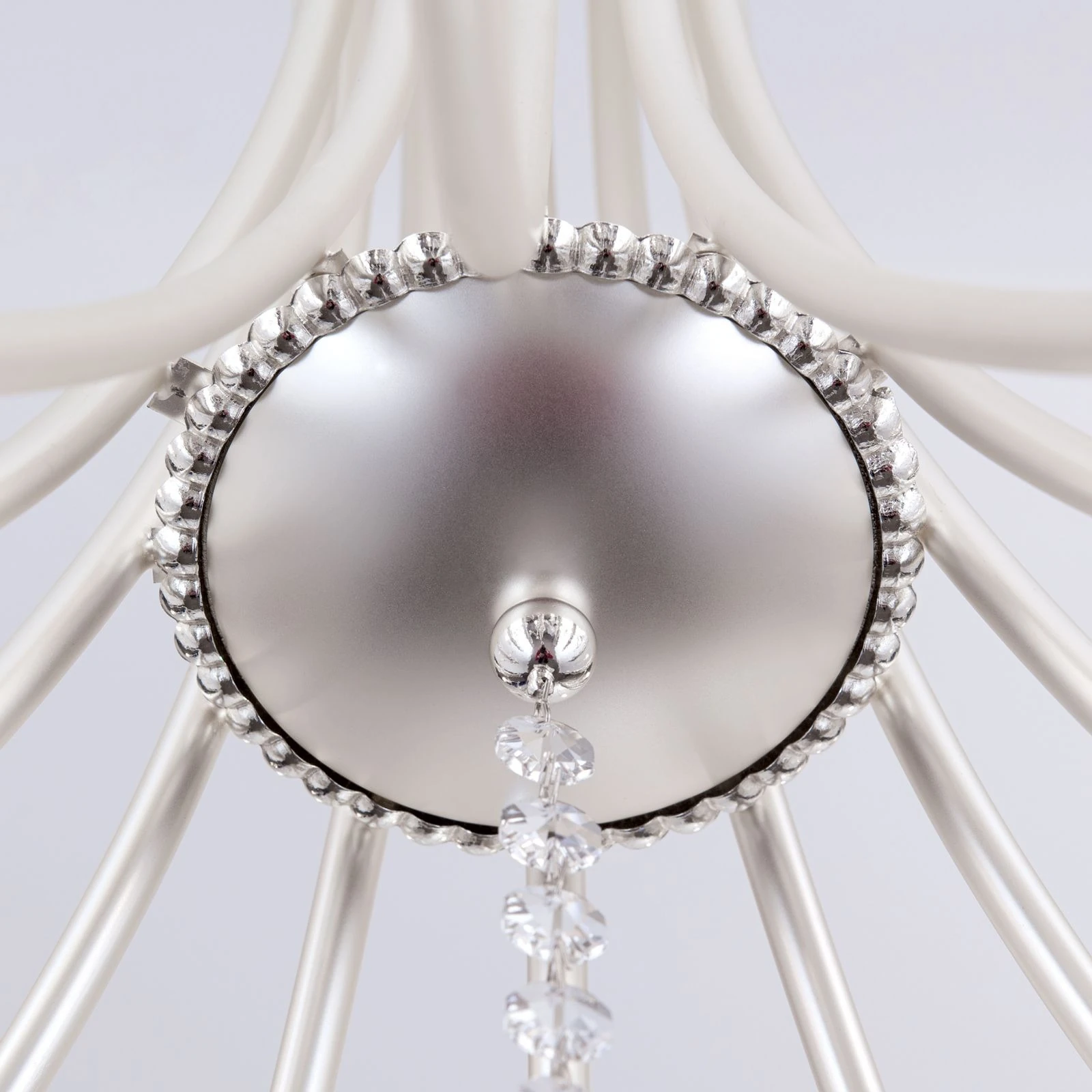 Luster GIADA, 12 izvora svetla, srebro-mat - 8