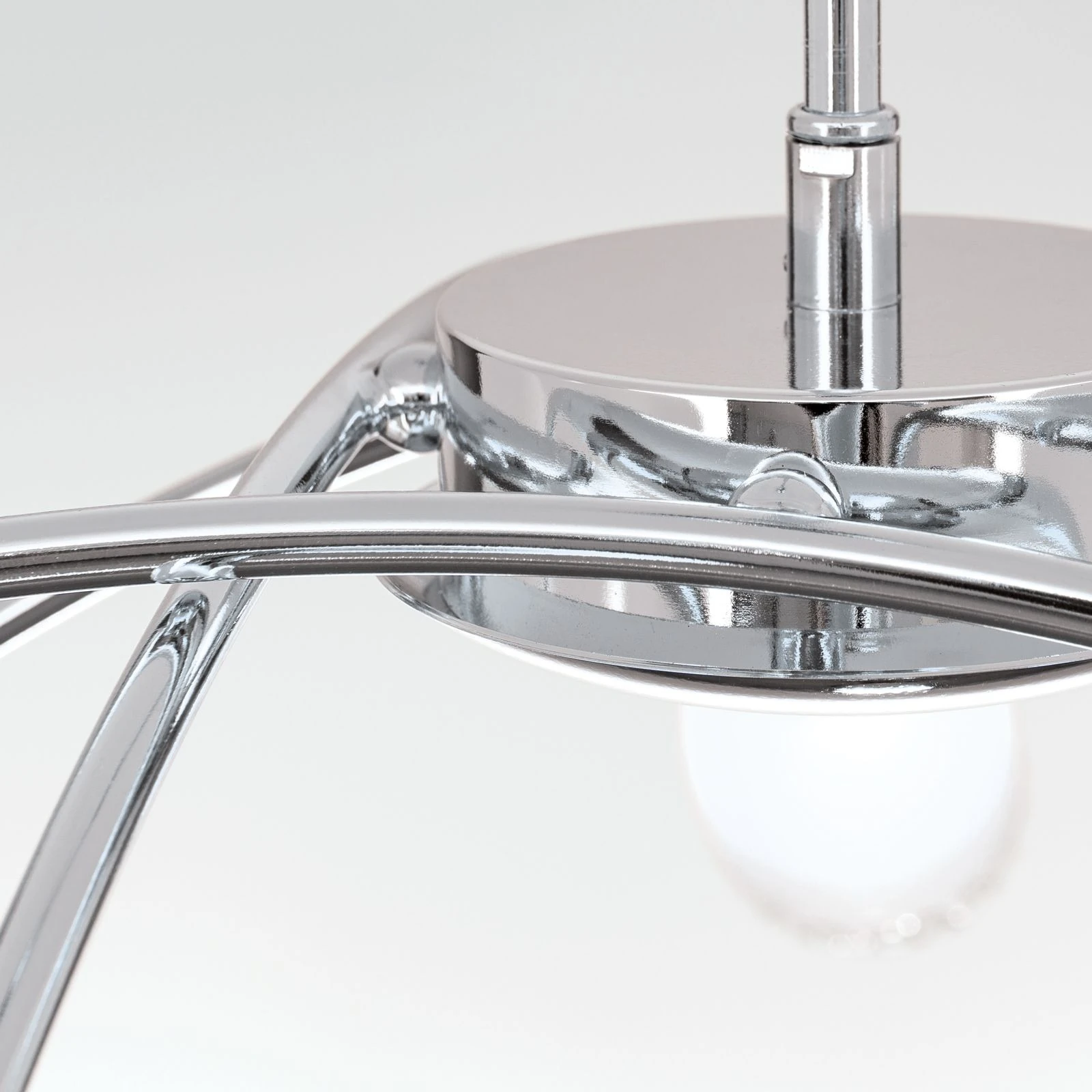 Luster CARLA, hrom, opalno staklo (saten difuzno) - 5