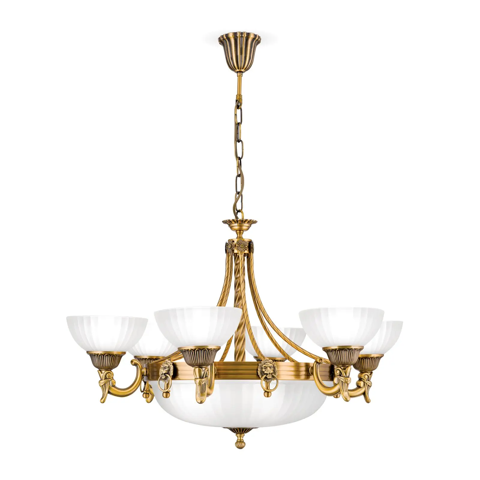 Luster ROCCA, 9 izvora svetla, bronza - 4