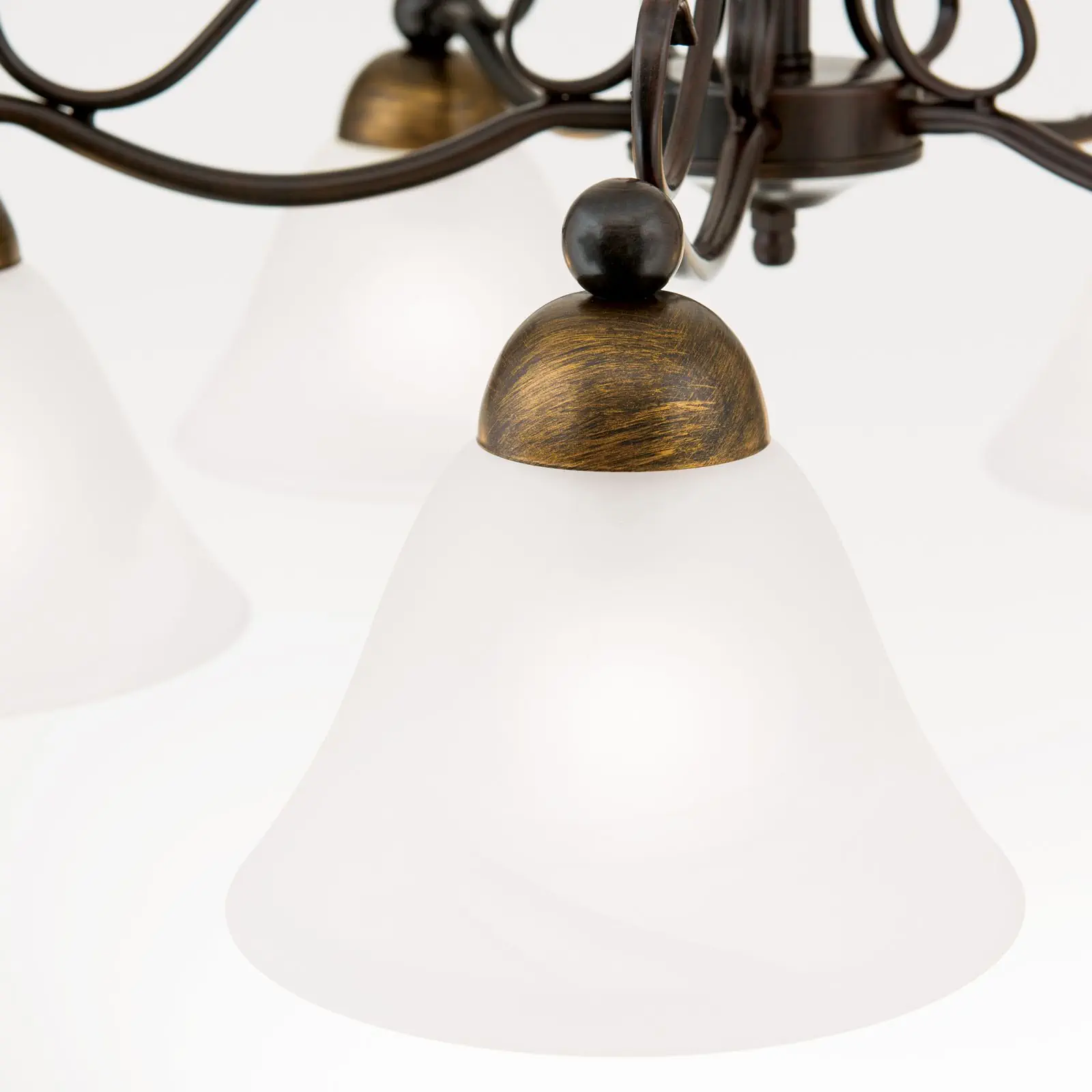 Luster LUDO, 5 izvora svetla, antik - 5