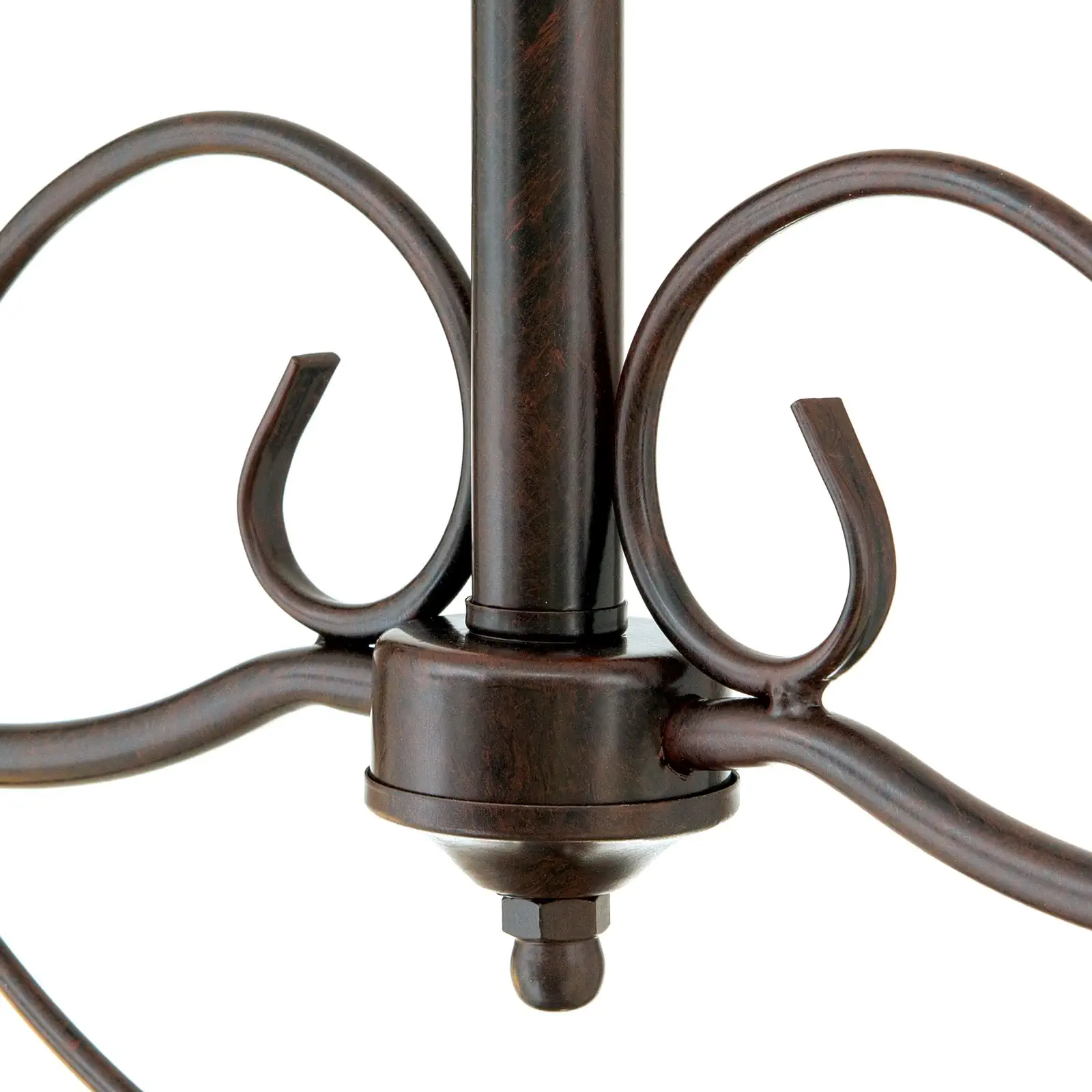 Luster LUDO, 2 izvora svetla, antik - 6