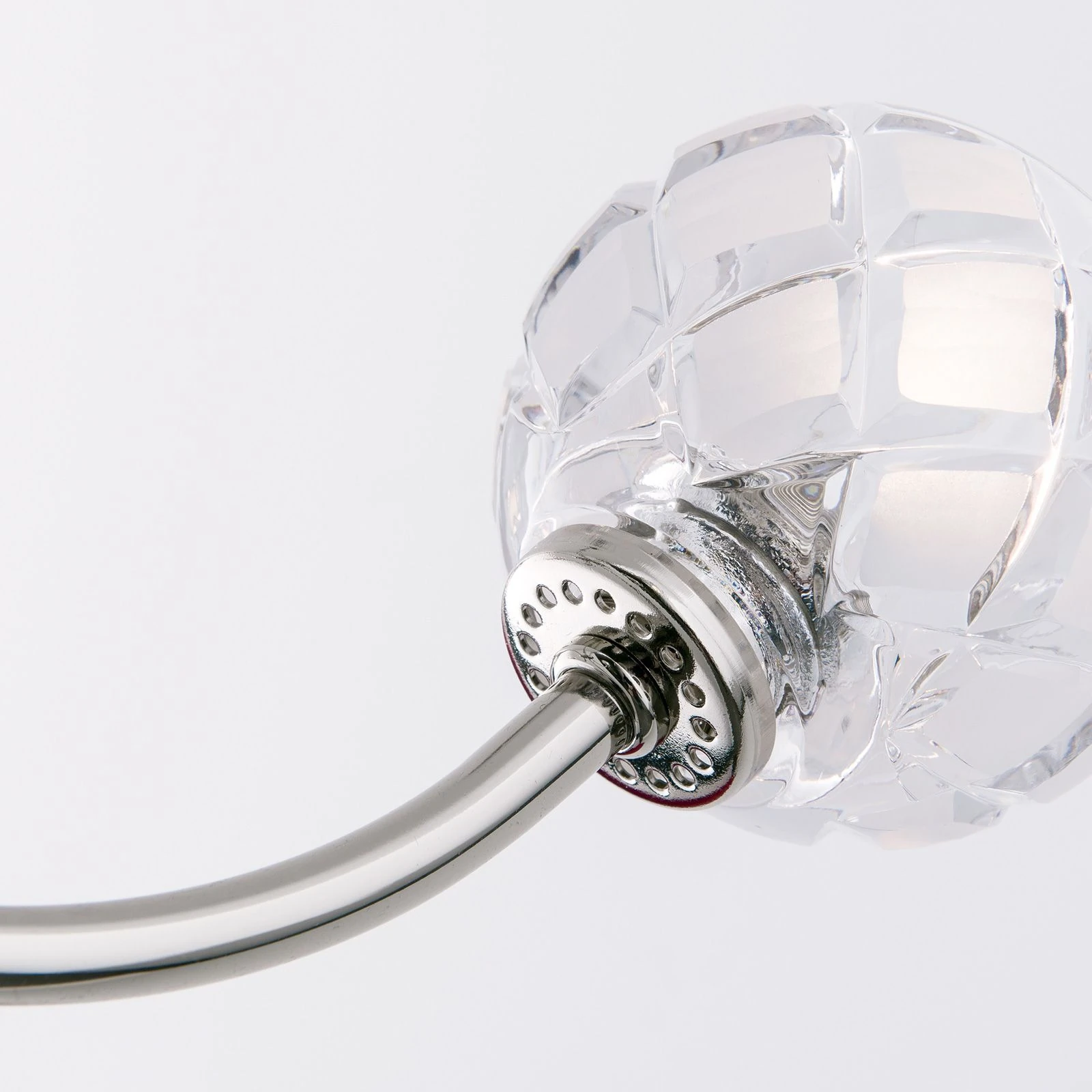 Luster MADERNO, 3+3 izvora svetla, saten hrom - 4