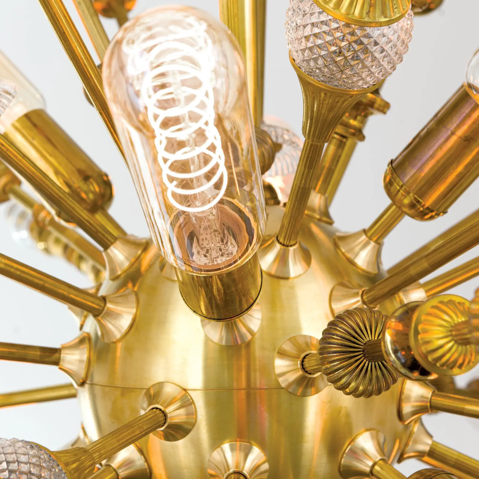 Luster BAROCOCO, 16 izvora svetla, mesing - 5