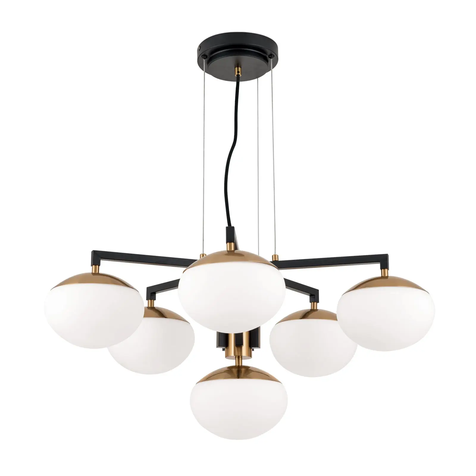 Luster JOSEPHINE, Ø 73,5 cm, crna - 5