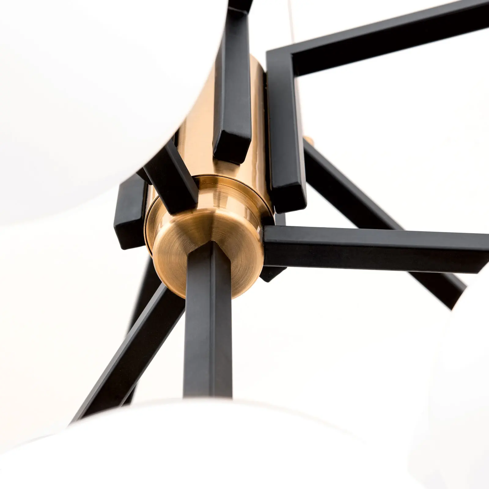 Luster JOSEPHINE, 10 izvora svetla, Ø 73,5 cm, crna - 6