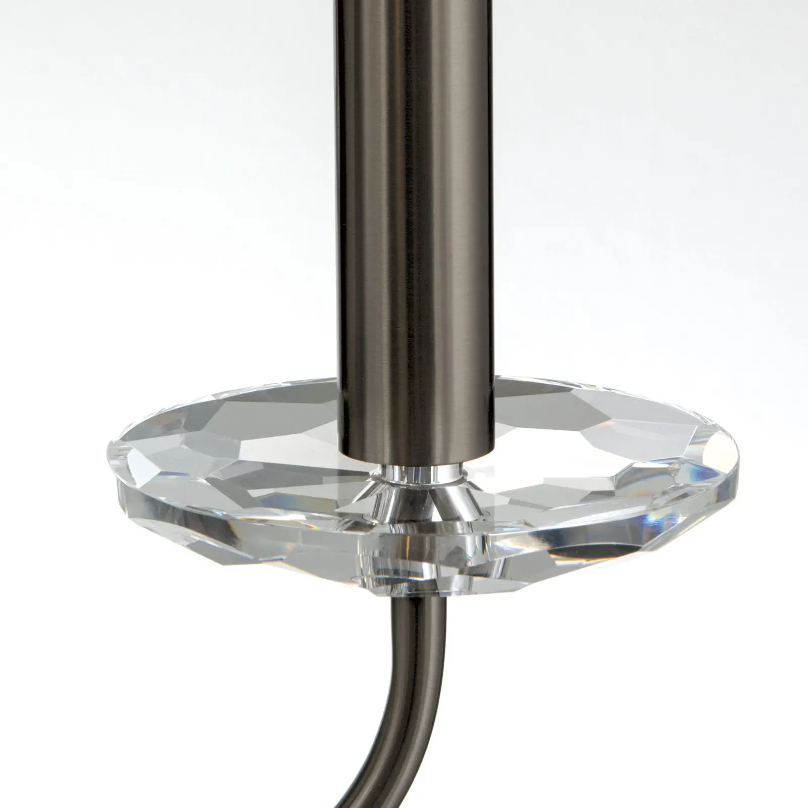 Kristalni luster ARIANE, 6 izvora svetla, tamni nikl - 9