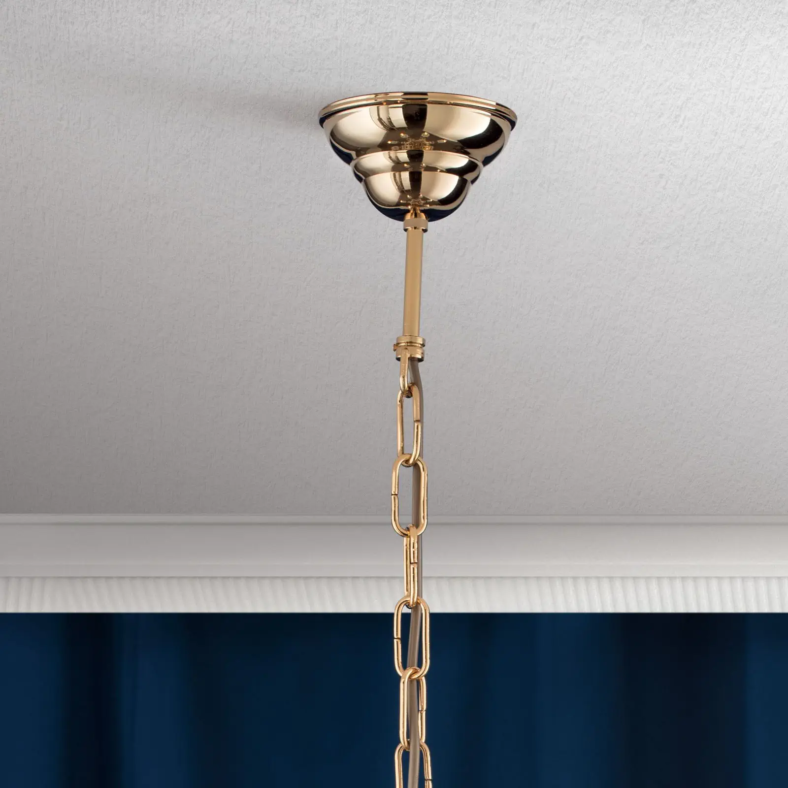 Luster HIROHITO, 6 izvora svetla, zlatni - 3