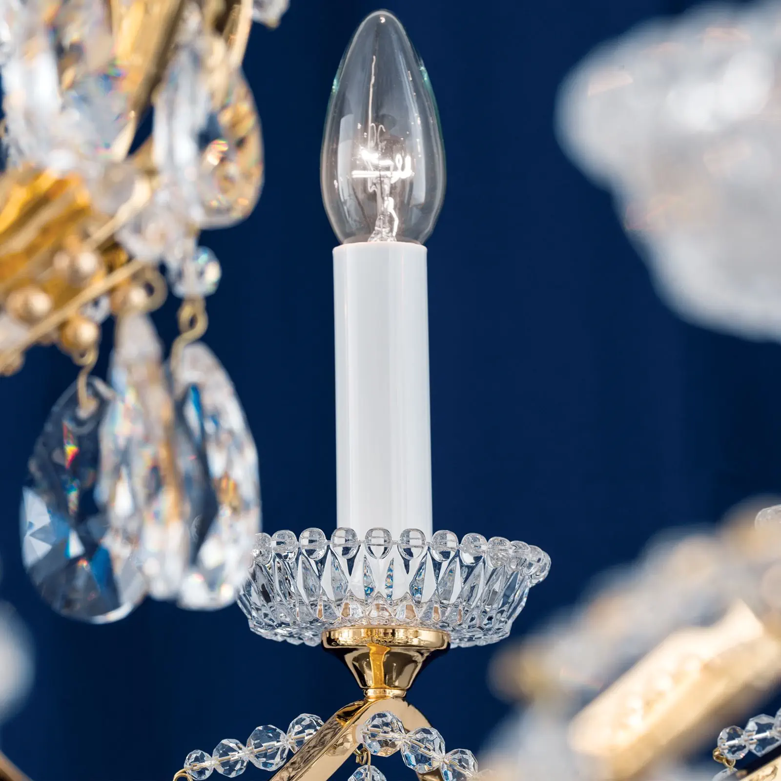 Luster HIROHITO, 10 izvora svetla, zlatni - 6