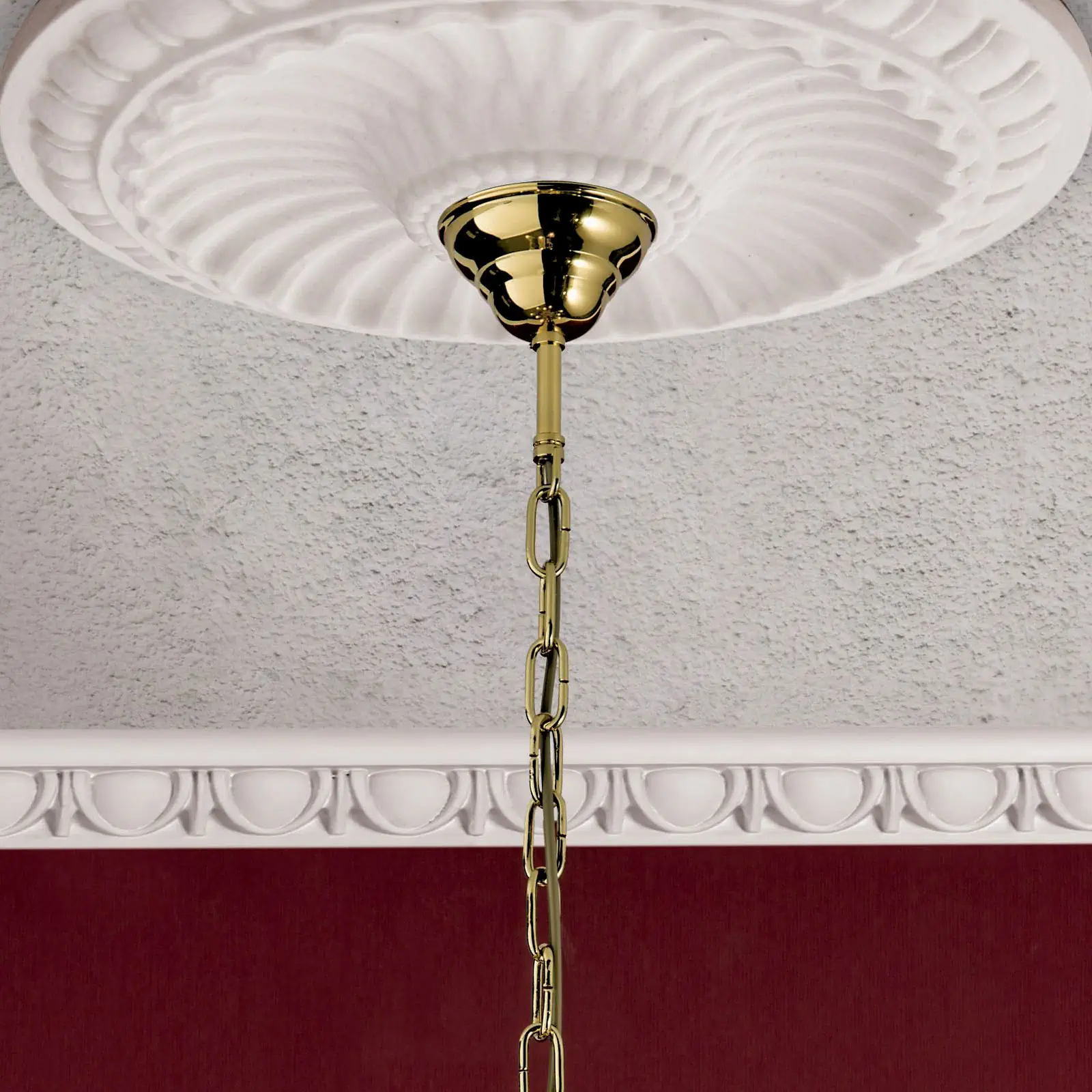 Luster HIROHITO, 9 izvora svetla, zlatni - 3