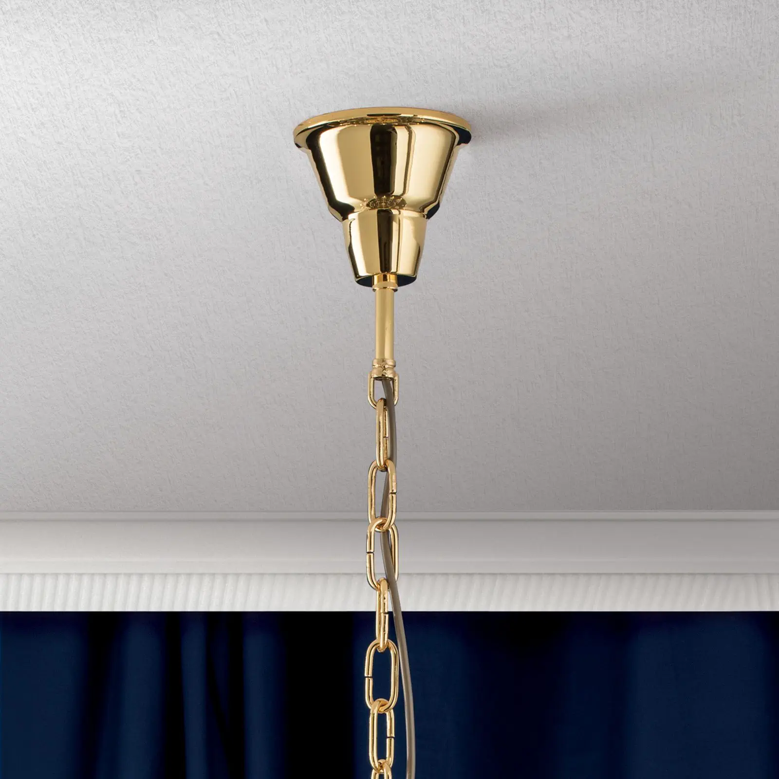 Luster HIROHITO, 12 izvora svetla, zlatni - 3