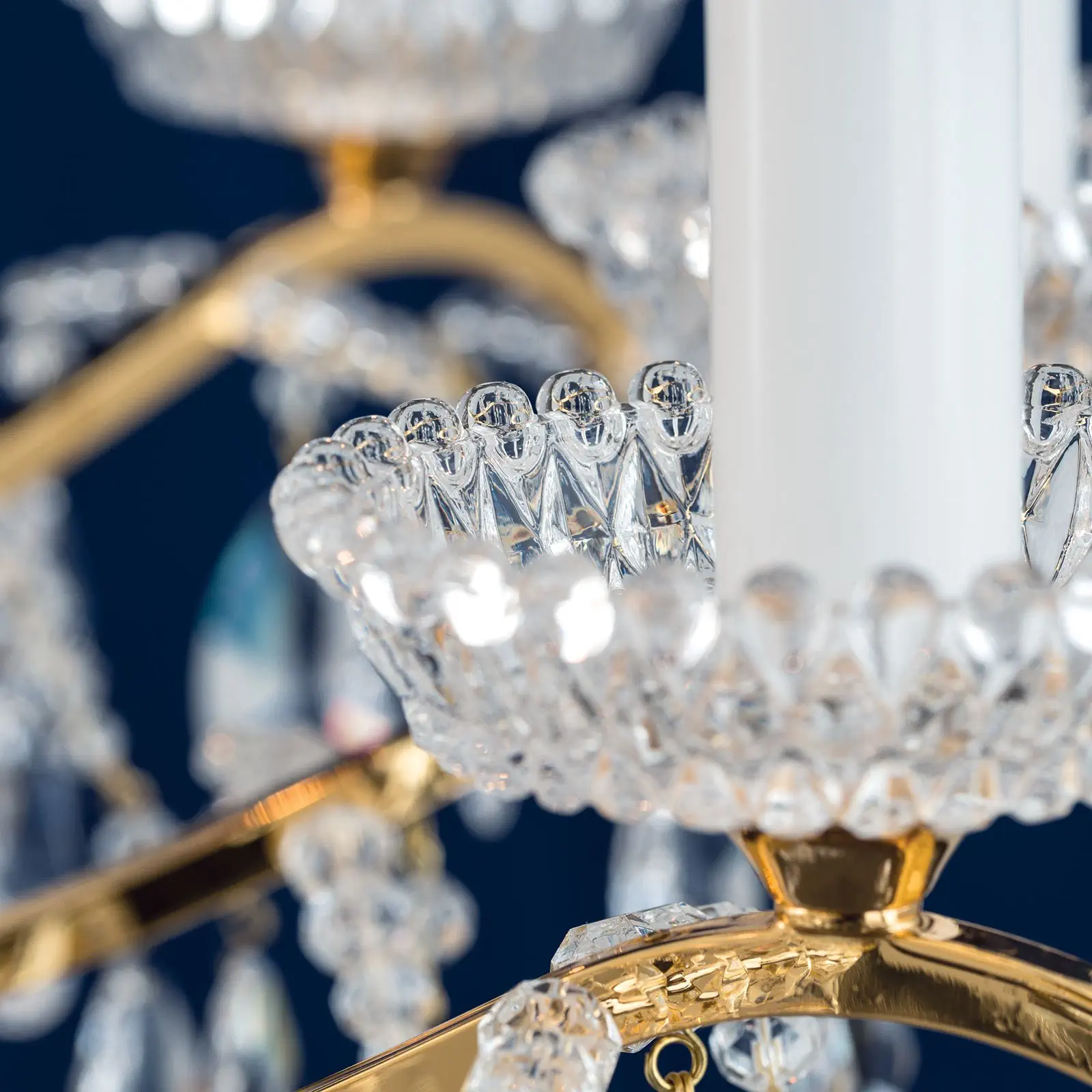 Luster HIROHITO, 12 izvora svetla, zlatni - 6