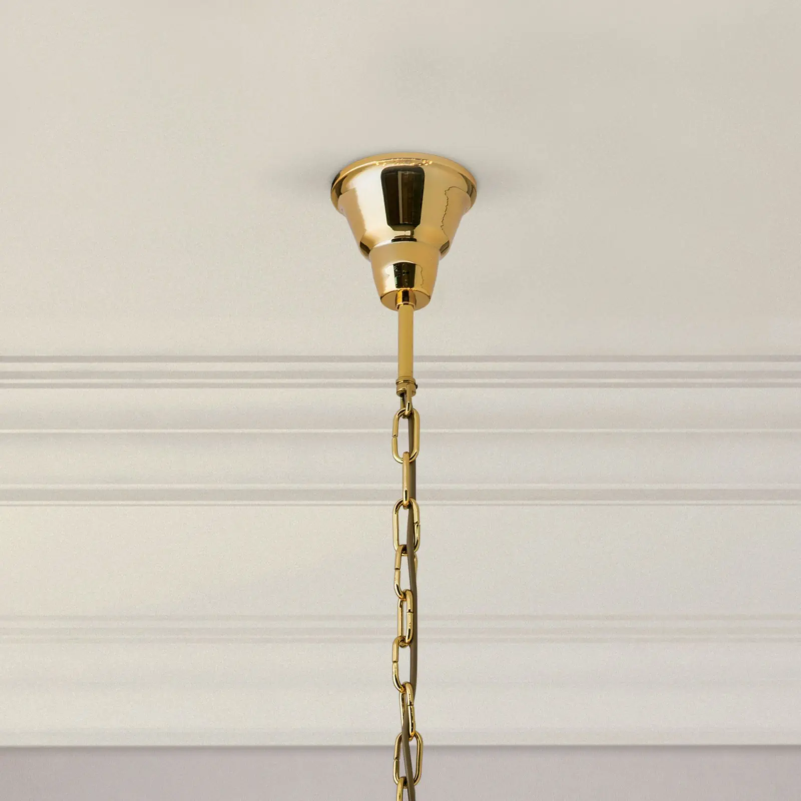 Luster HIROHITO, 18 izvora svetla, zlatni - 4