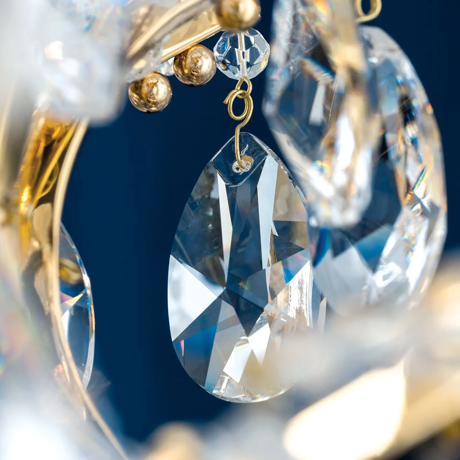 Luster HIROHITO, 6+6 izvora svetla, zlatni - 5