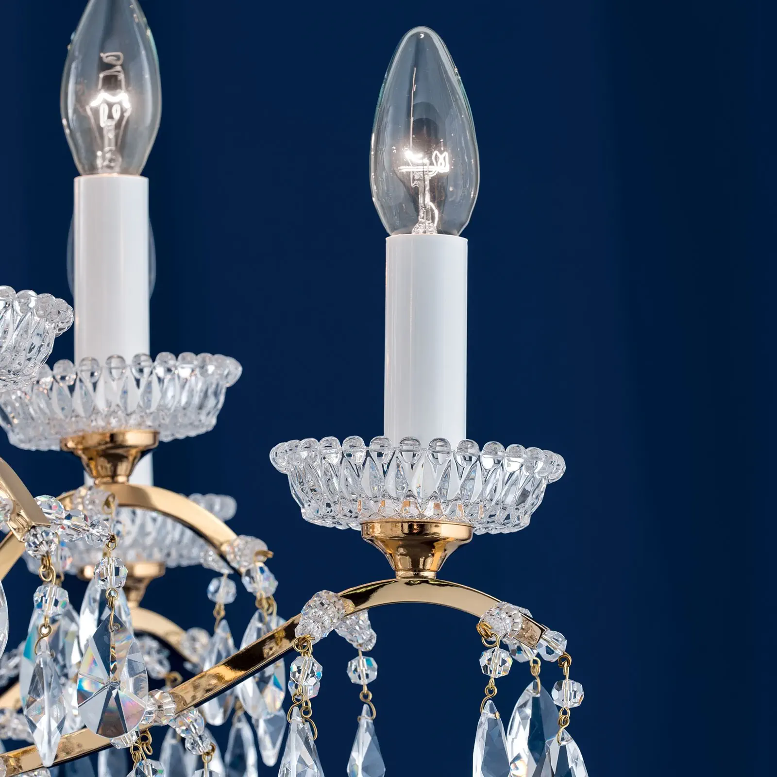 Luster HIROHITO, 6+6 izvora svetla, zlatni - 6