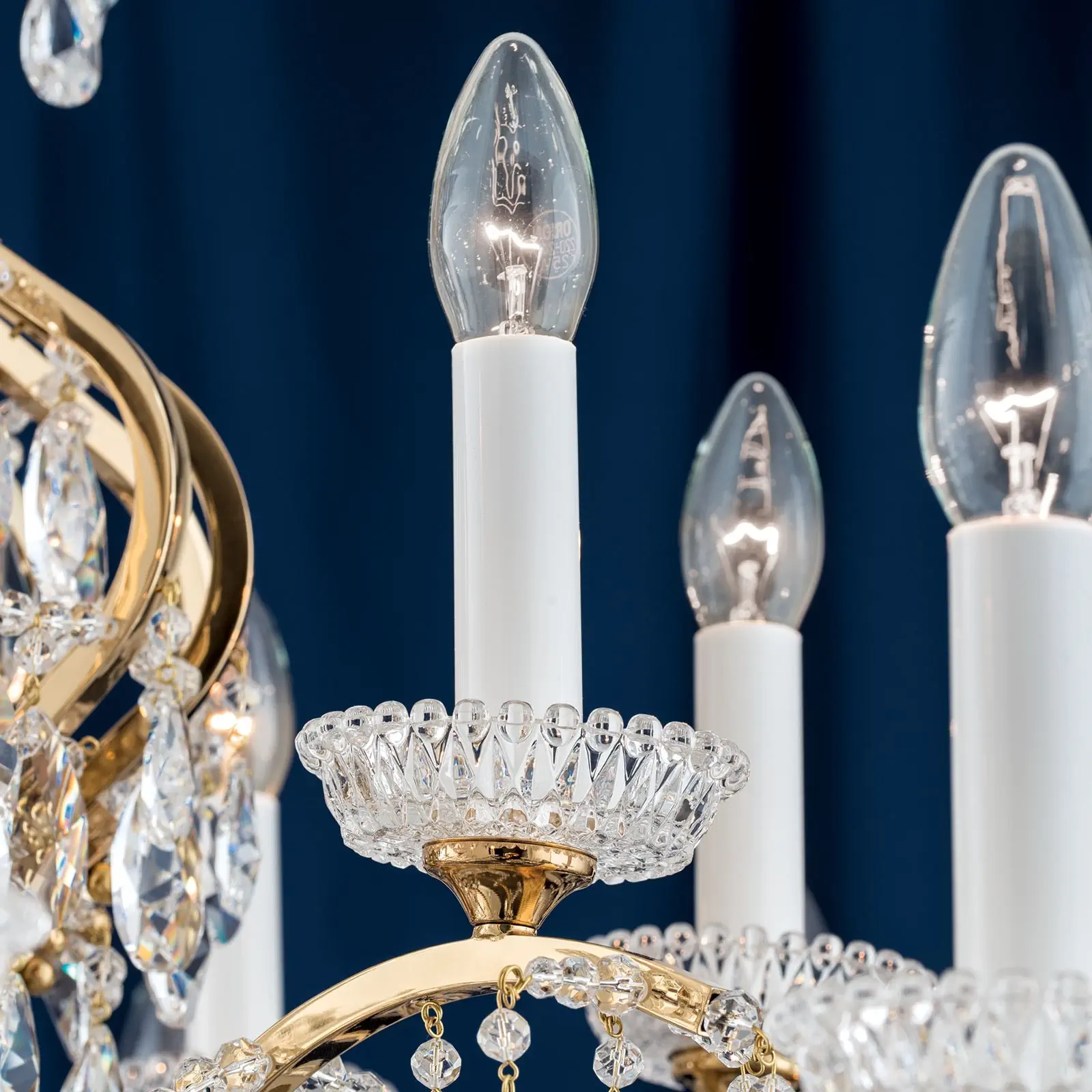 Luster HIROHITO, 45 izvora svetla, zlatni - 3