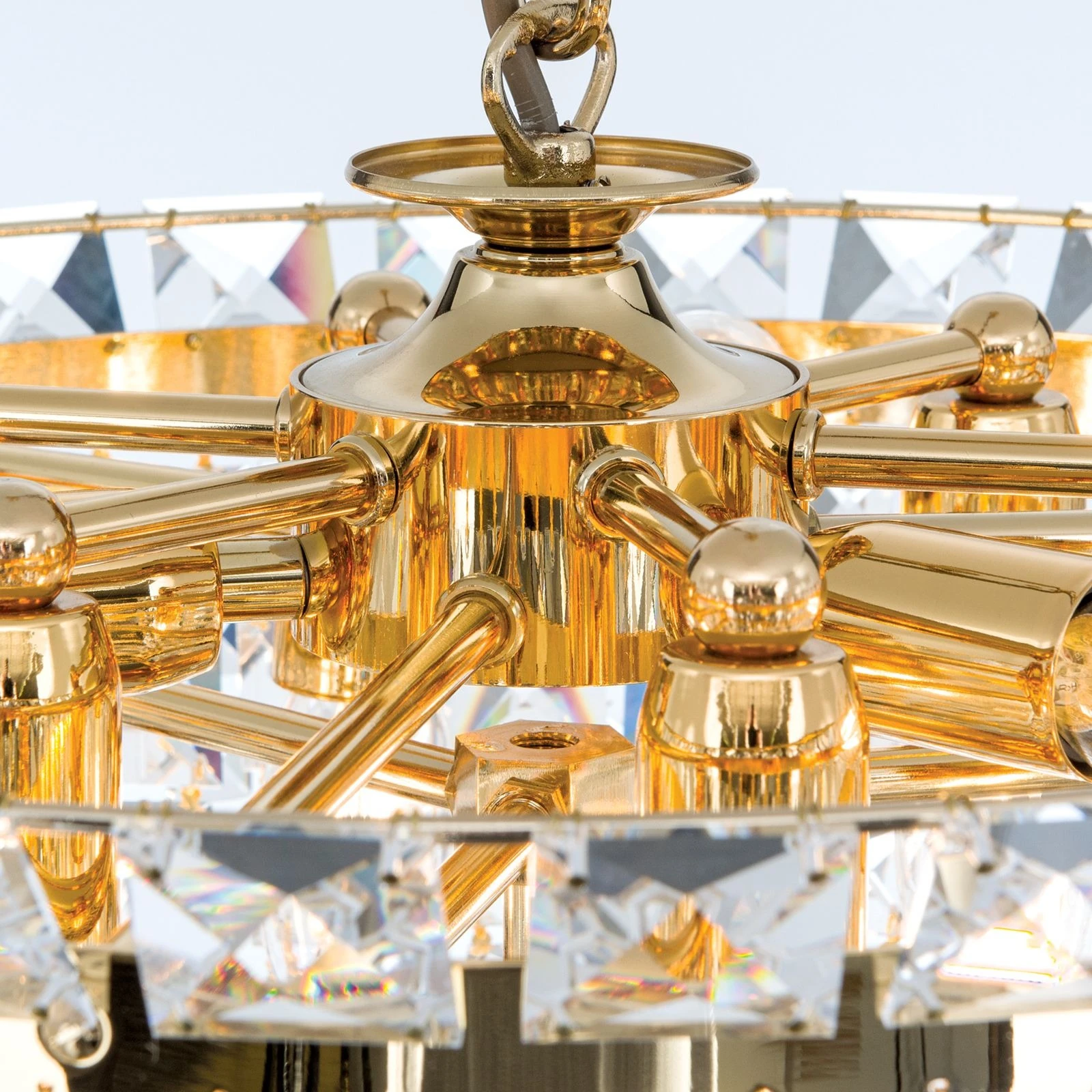 Luster Ambassador, Ø 45 cm, pozlaćen 24-karatnim zlatom - 5