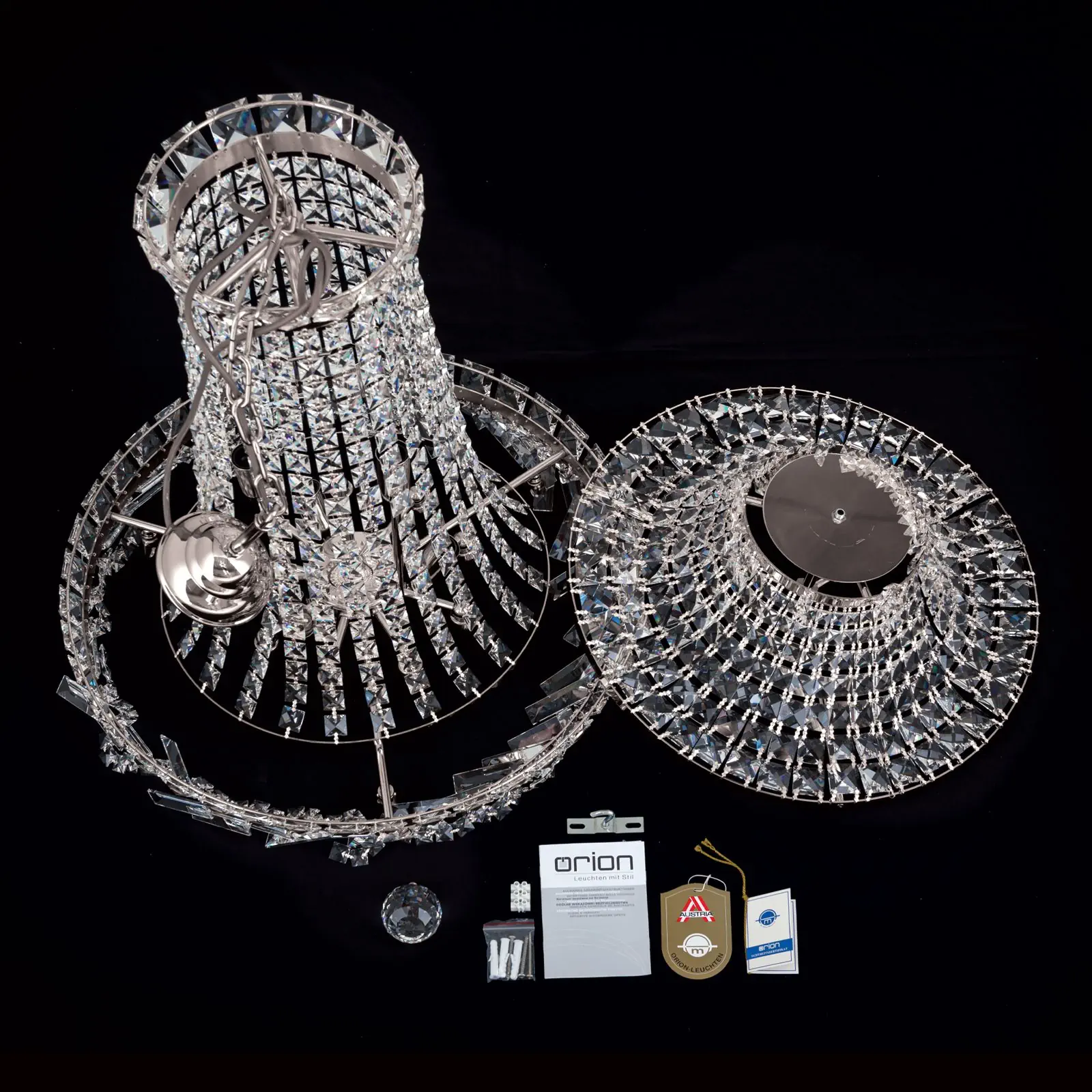 Luster AMBASSADOR, 15 izvora svetla, hrom - 8