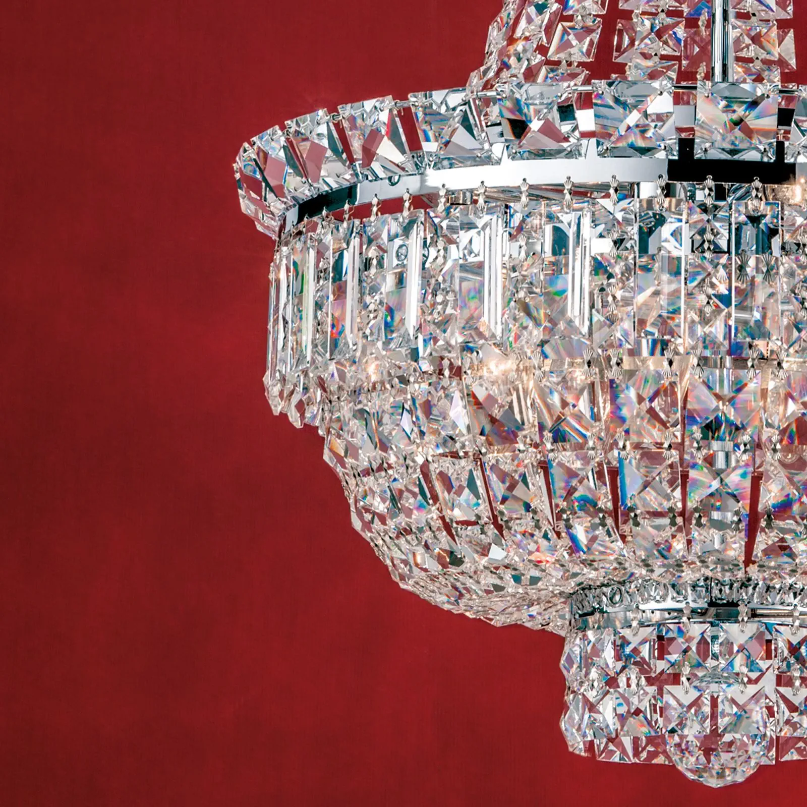 Luster AMBASSADOR, 9 izvora svetla, hrom - 8