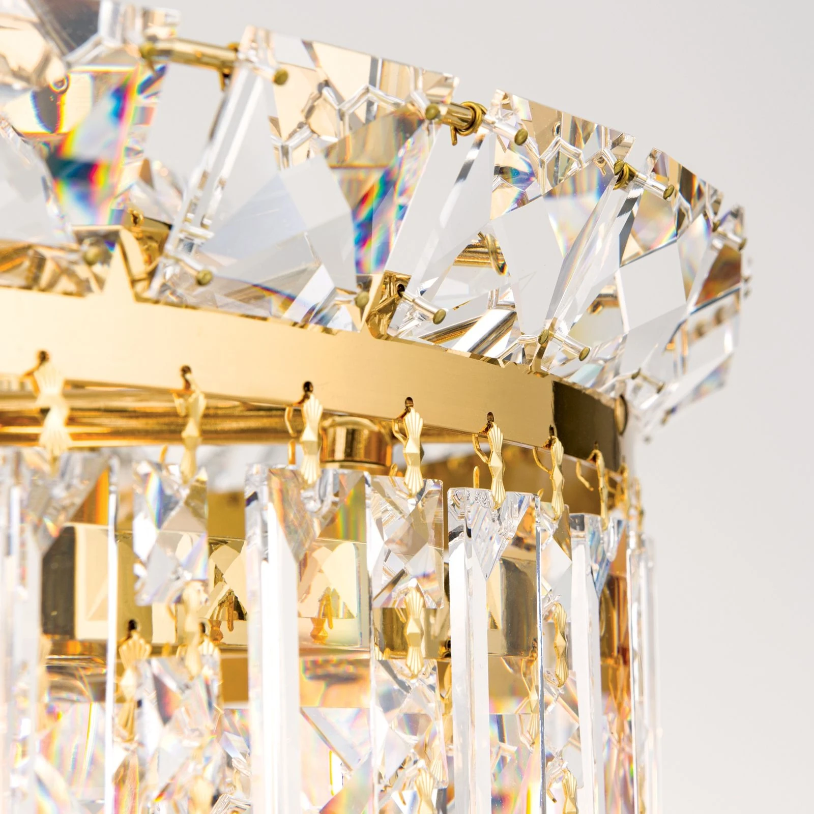 Luster Ambassador, sa 9 izvora svetla, pozlaćen 24-karatnim zlatom - 6