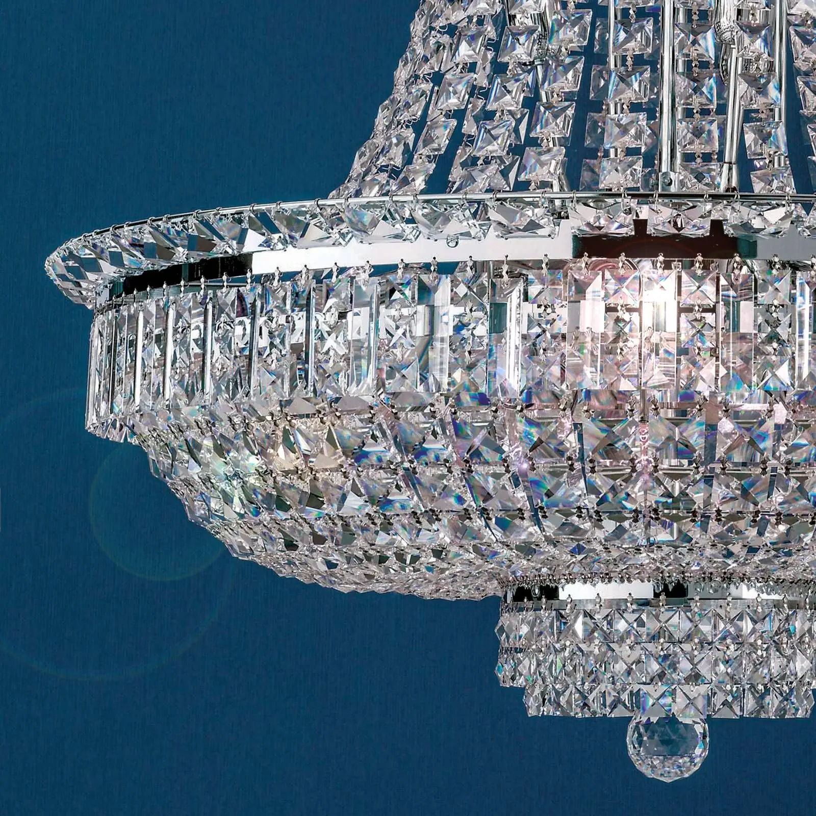 Luster AMBASSADOR, 21 izvor svetla, hrom - 3