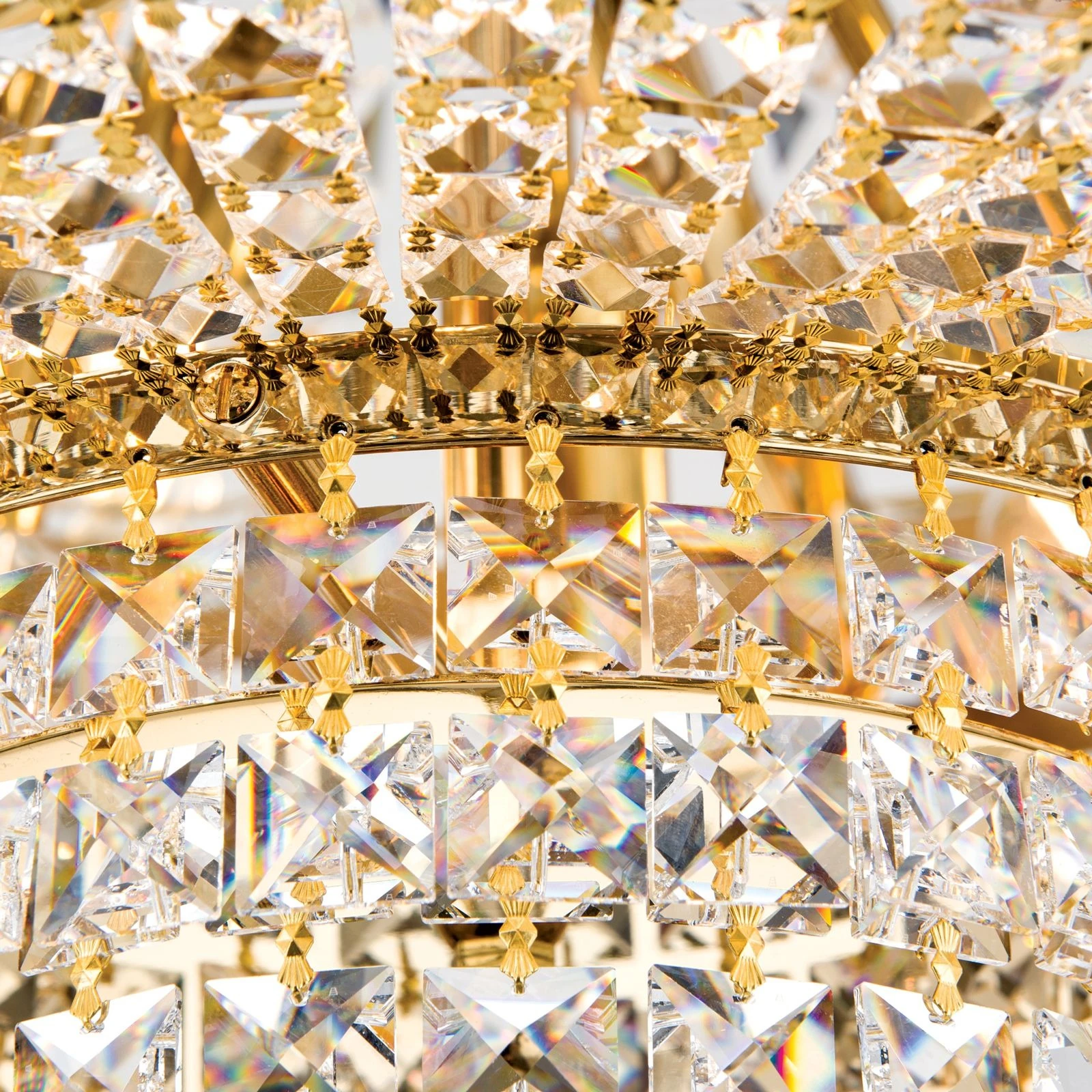 Luster Ambassador, sa 21 izvora svetla, pozlaćen 24-karatnim zlatom - 6