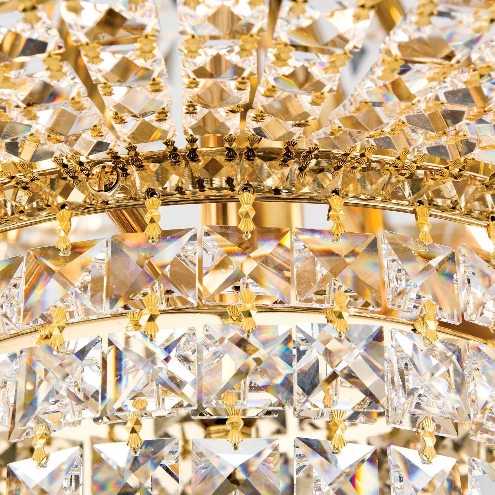 Luster AMBASSADOR, 32 izvora svetla, zlato - 3