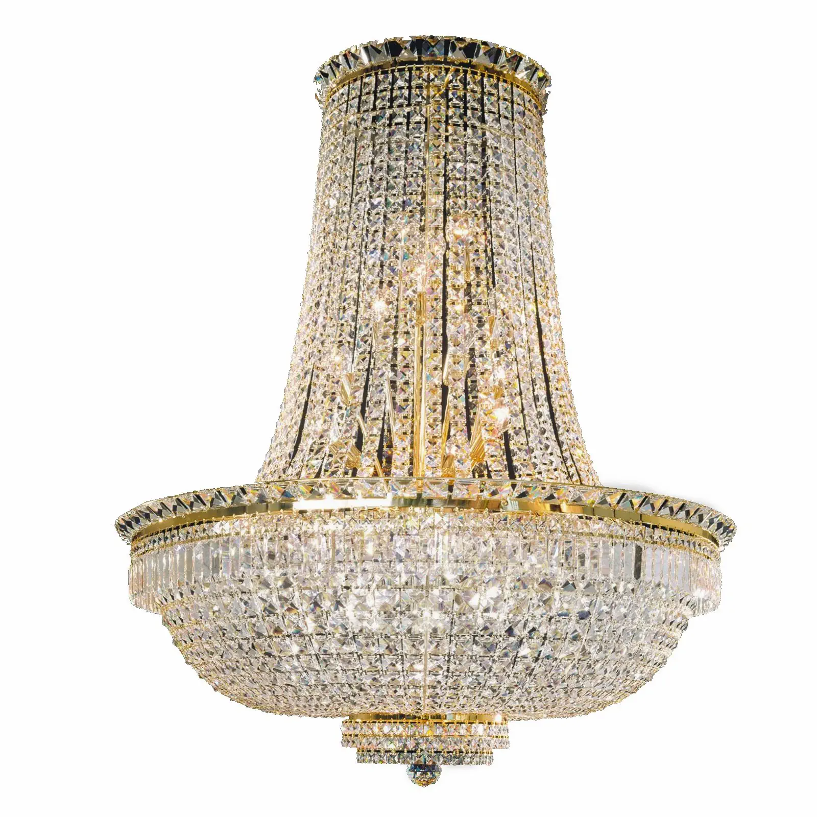 Luster AMBASSADOR, 32 izvora svetla, zlato - 4