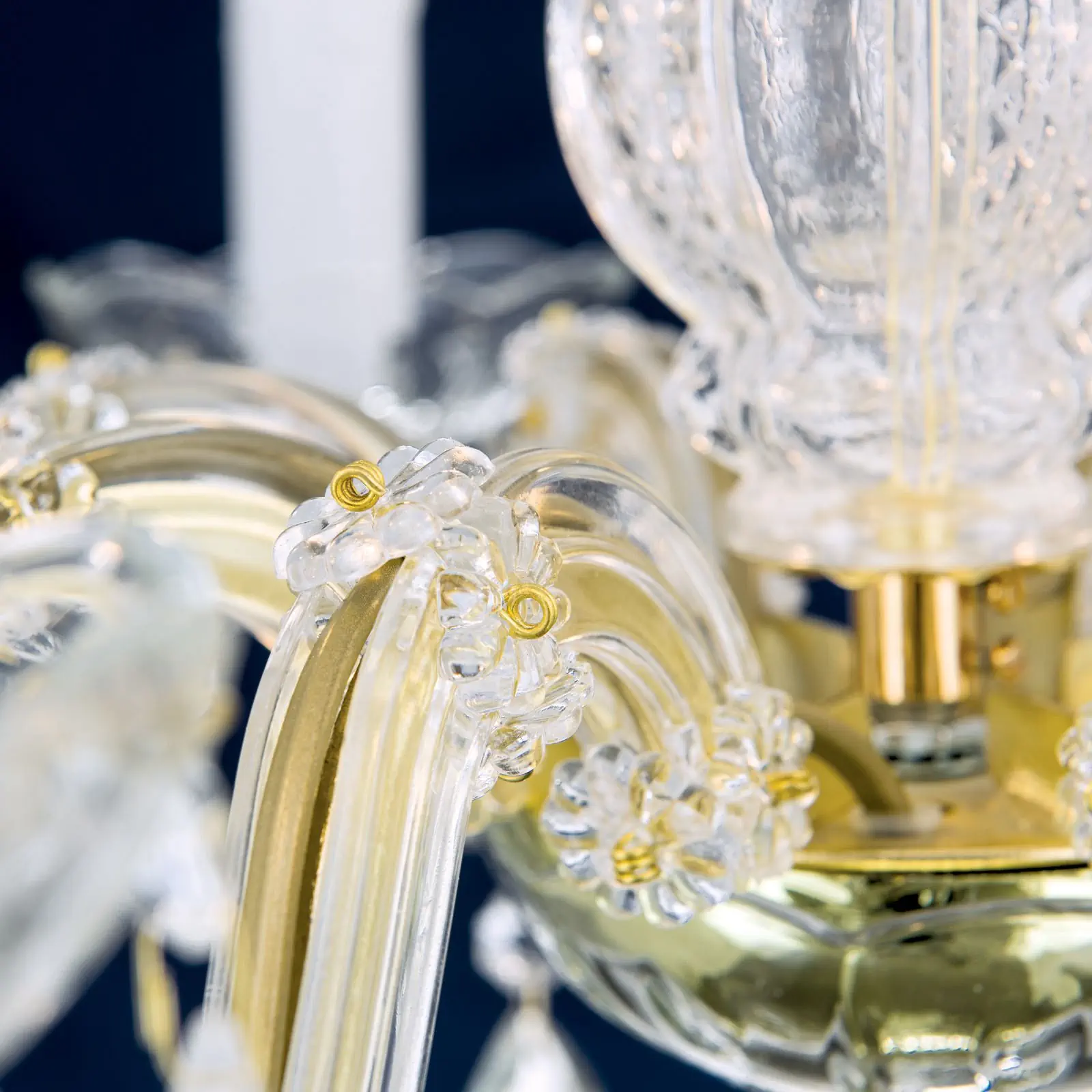 Luster MARIE CLAIRE, 8 izvora svetla, zlatni - 6