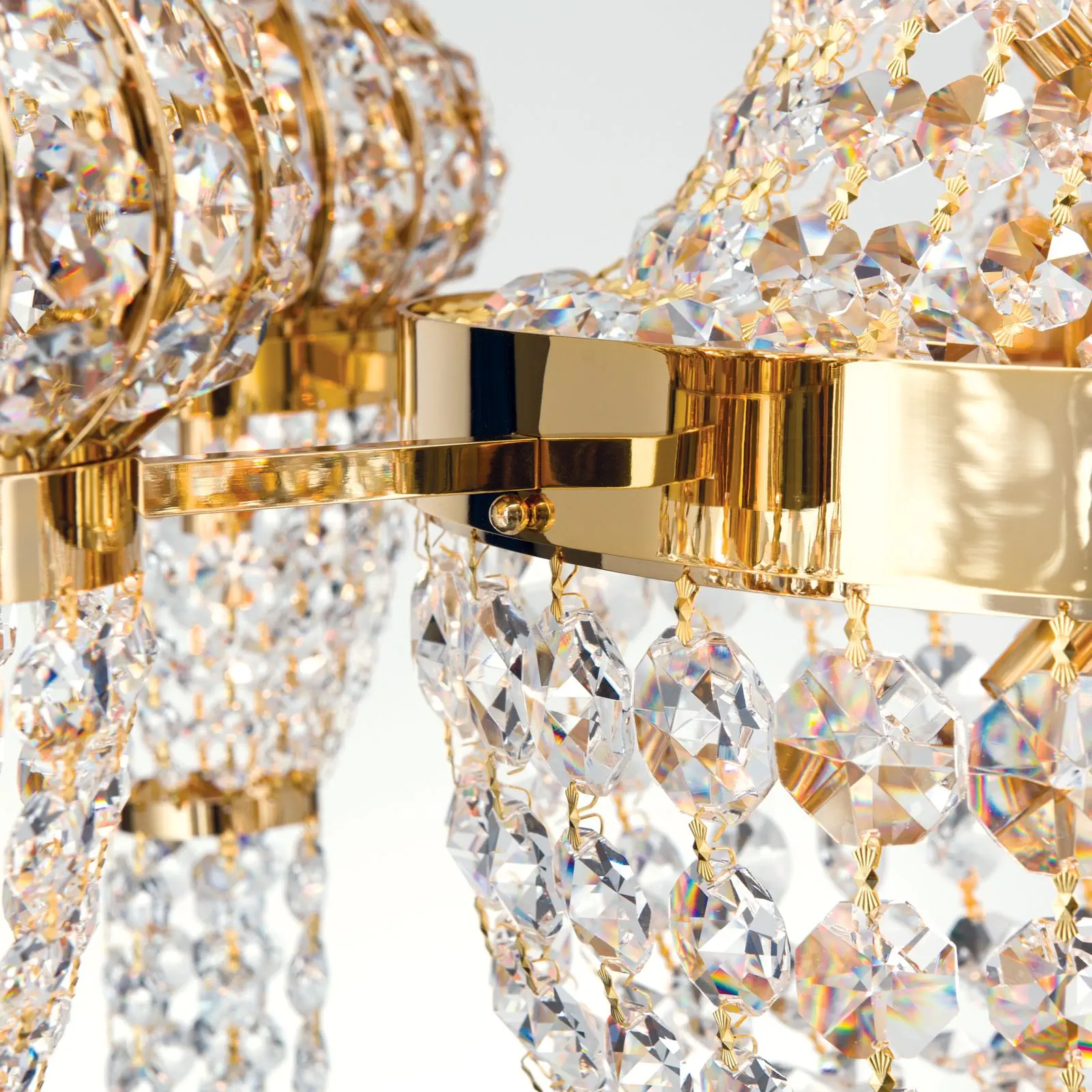 Luster ORIENTAL, 31 izvora svetla, zlatni - 5