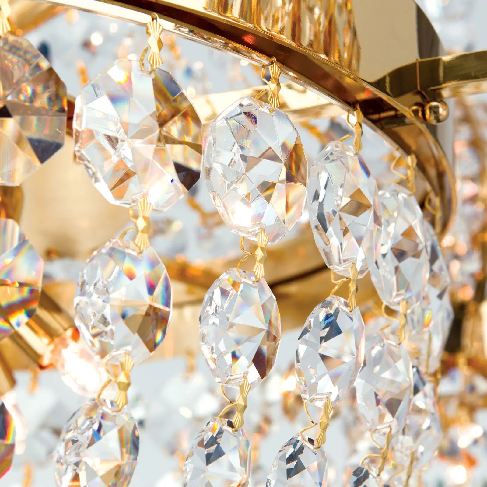 Luster ORIENTAL, 31 izvora svetla, zlatni - 6