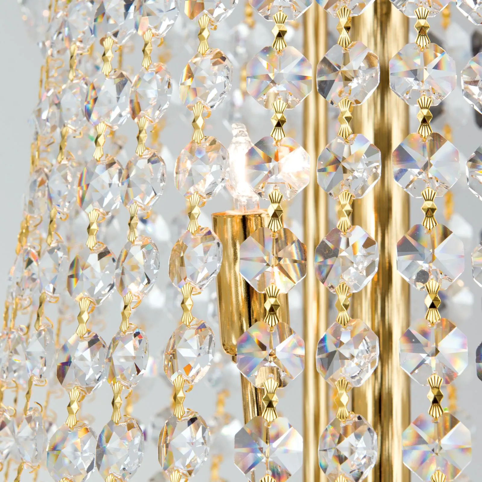 Luster ORIENTAL, 36 izvora svetla, zlatni - 6