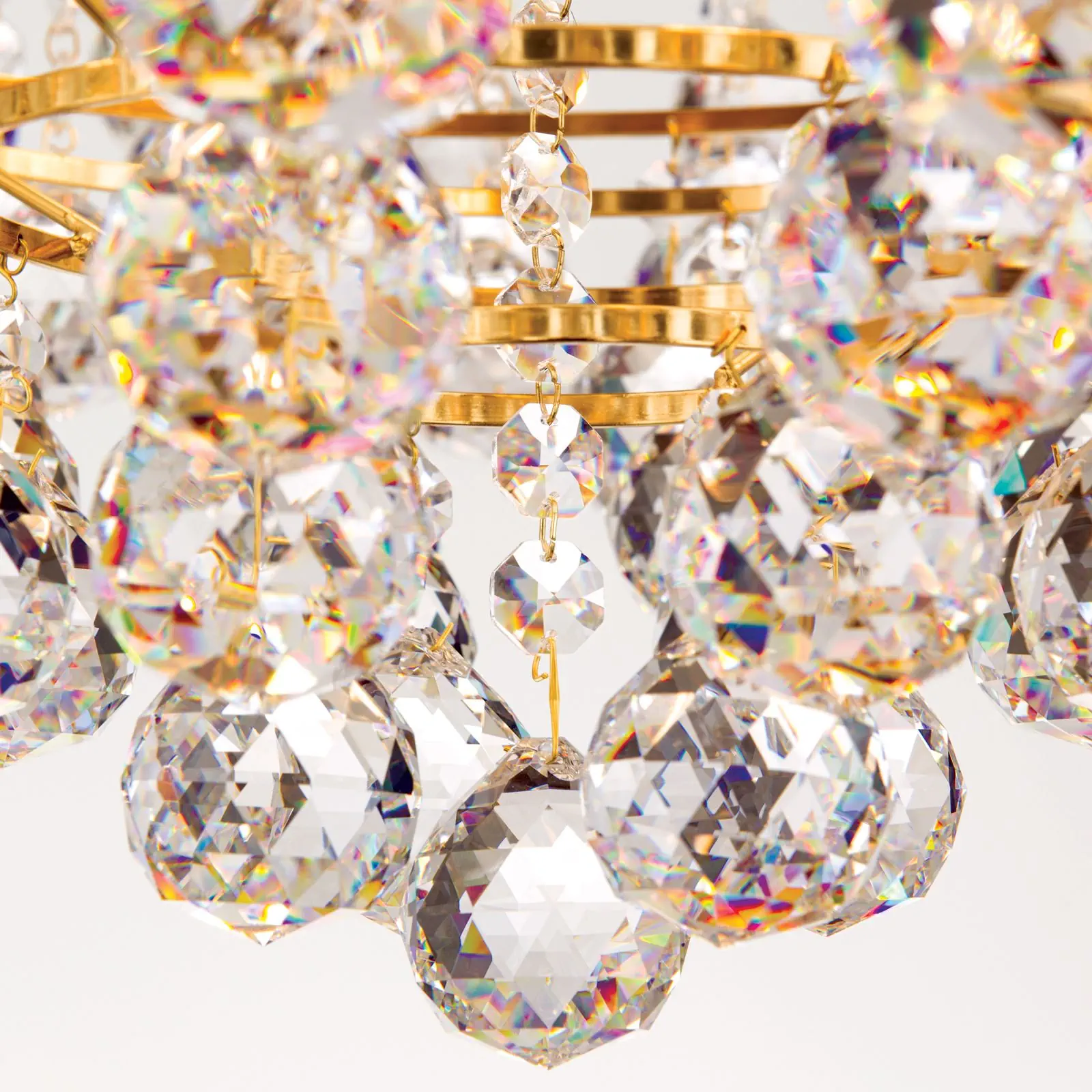 Luster KRISTALL KLASSISCH, 10 izvora svetla, hrom - 5