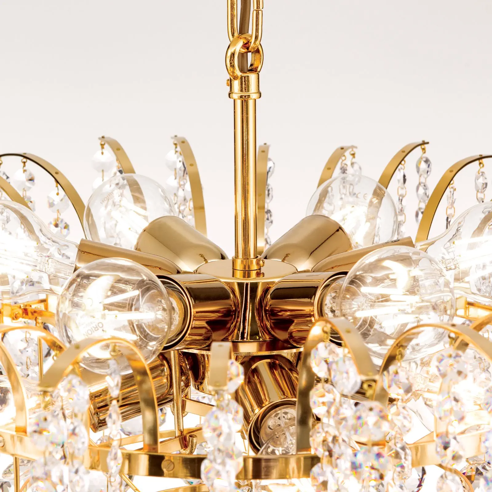 Luster KRISTALL KLASSISCH, 10 izvora svetla, hrom - 6