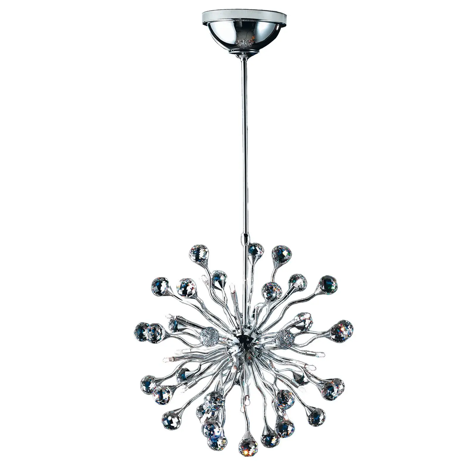 Luster GALAXY, 18 izvora svetla, hrom - 4
