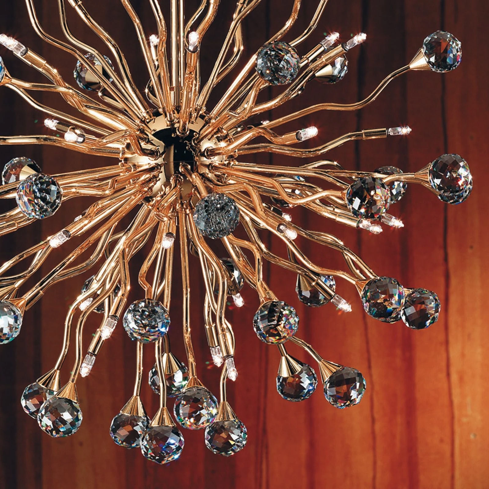 Luster GALAXY, 36 izvora svetla, 24-karatno pozlaćeno - 3