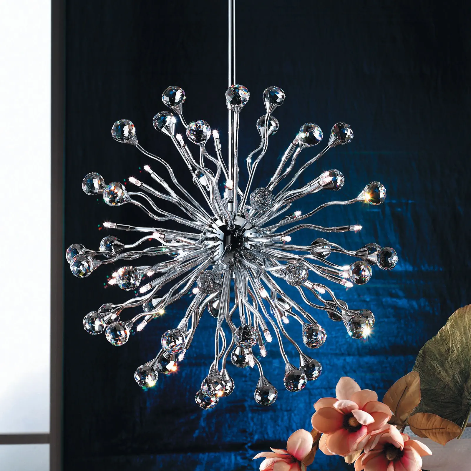 Luster GALAXY, 36 izvora svetla, hrom - 2