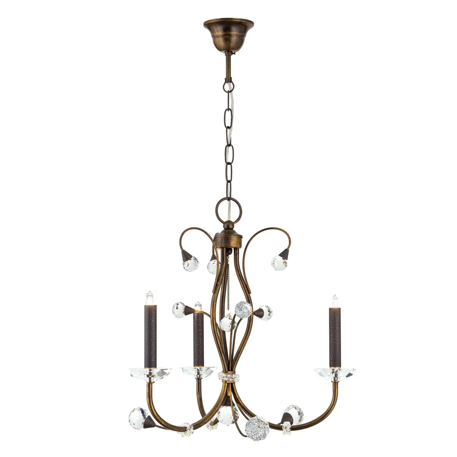 Luster EREMITAGE, 3 izvora svetla, antik - 4