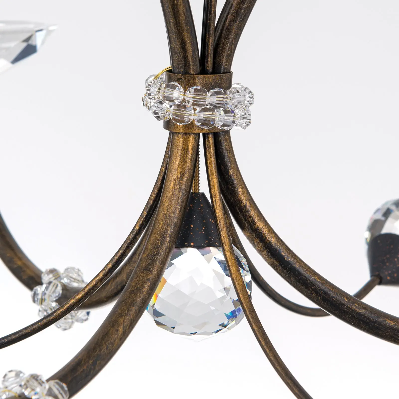 Luster EREMITAGE, 3 izvora svetla, antik - 6