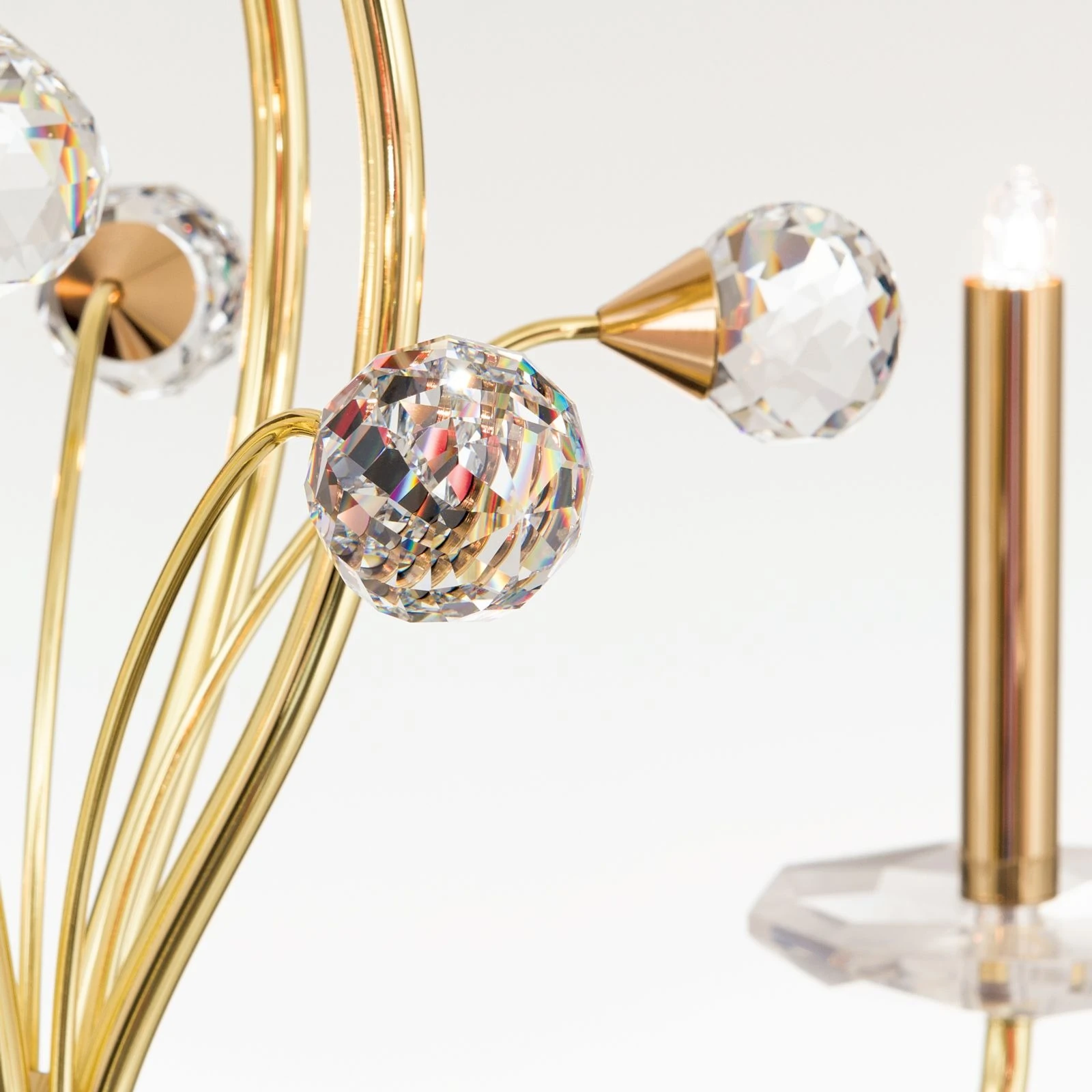 Luster EREMITAGE, 5 izvora svetla, 24-karatno pozlaćeno - 5